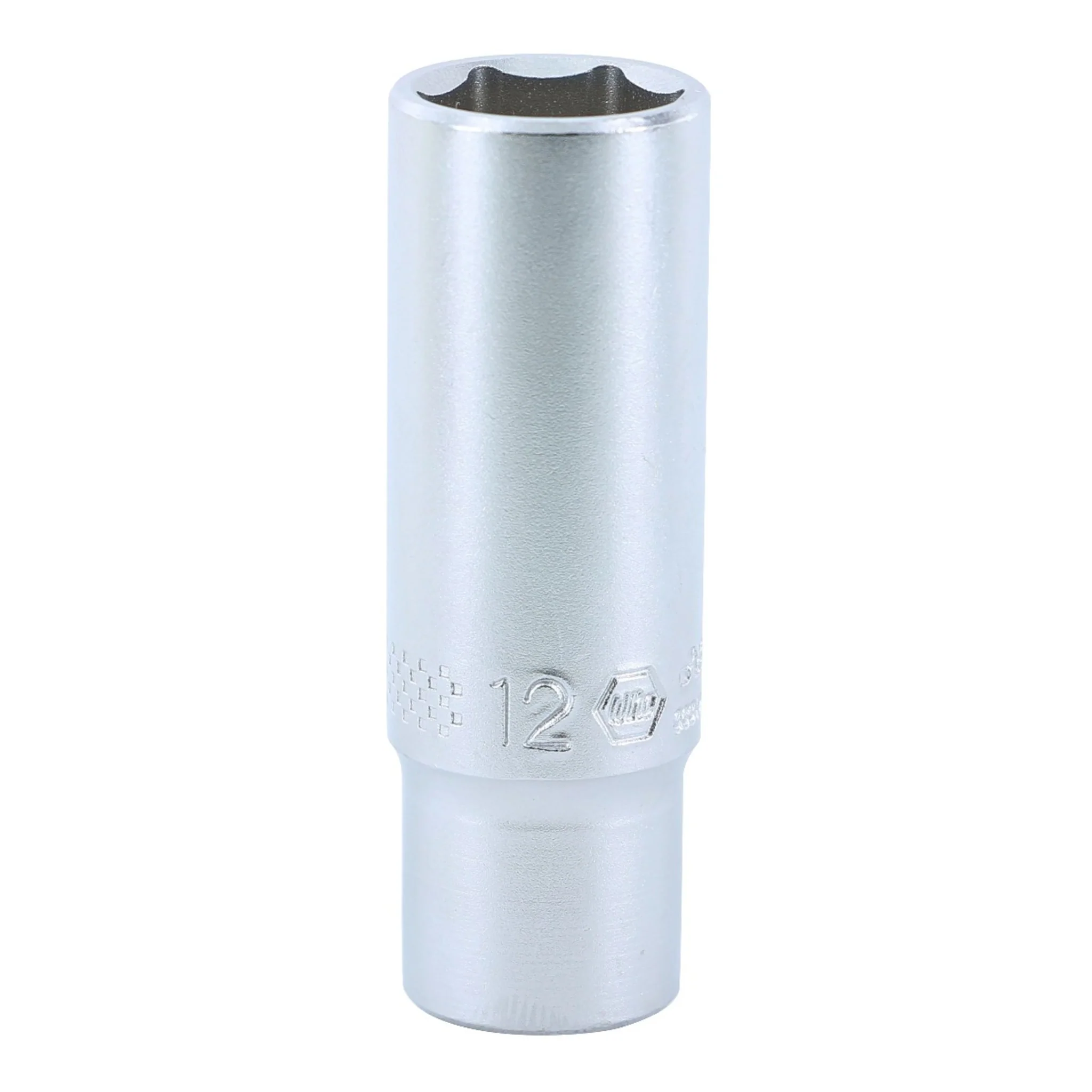 6 Point - 1/4 Inch Drive Deep Socket - 12.0mm x 50mm