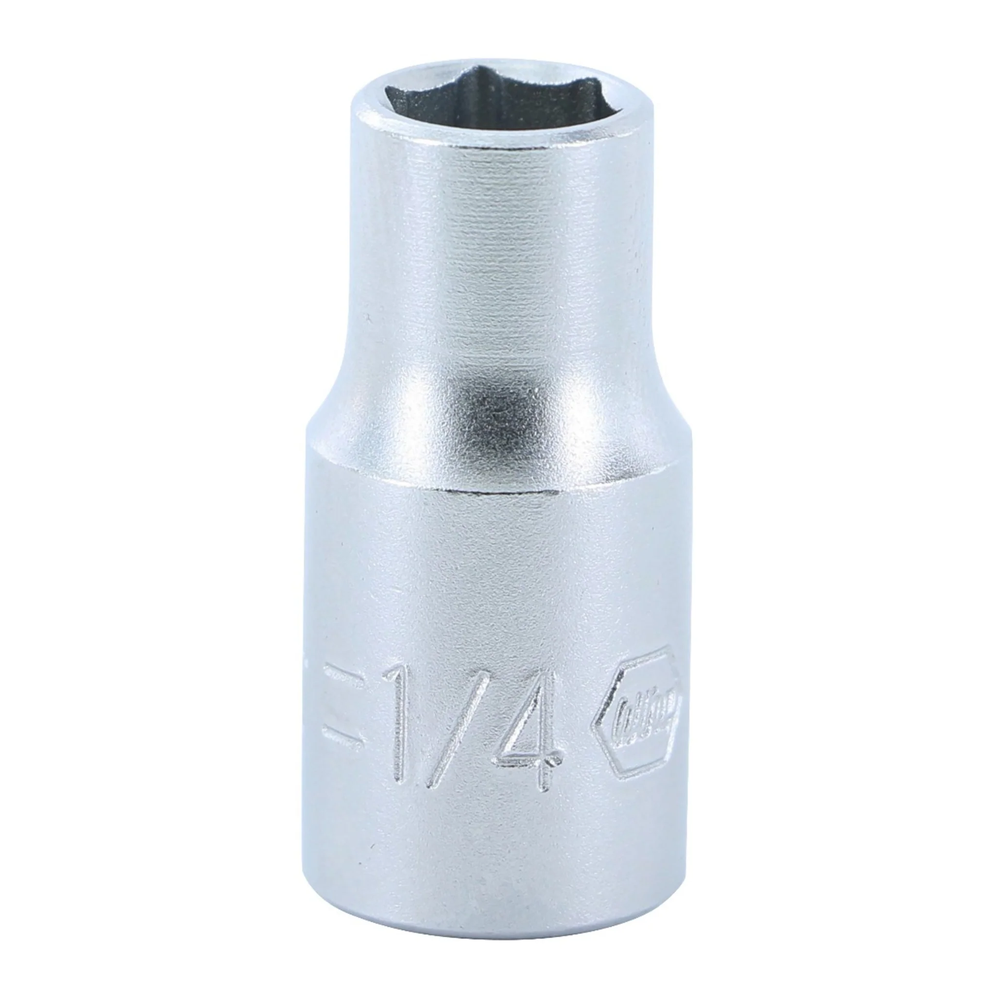 6 Point - 1/4 Inch Drive Socket - 1/4" x 25mm