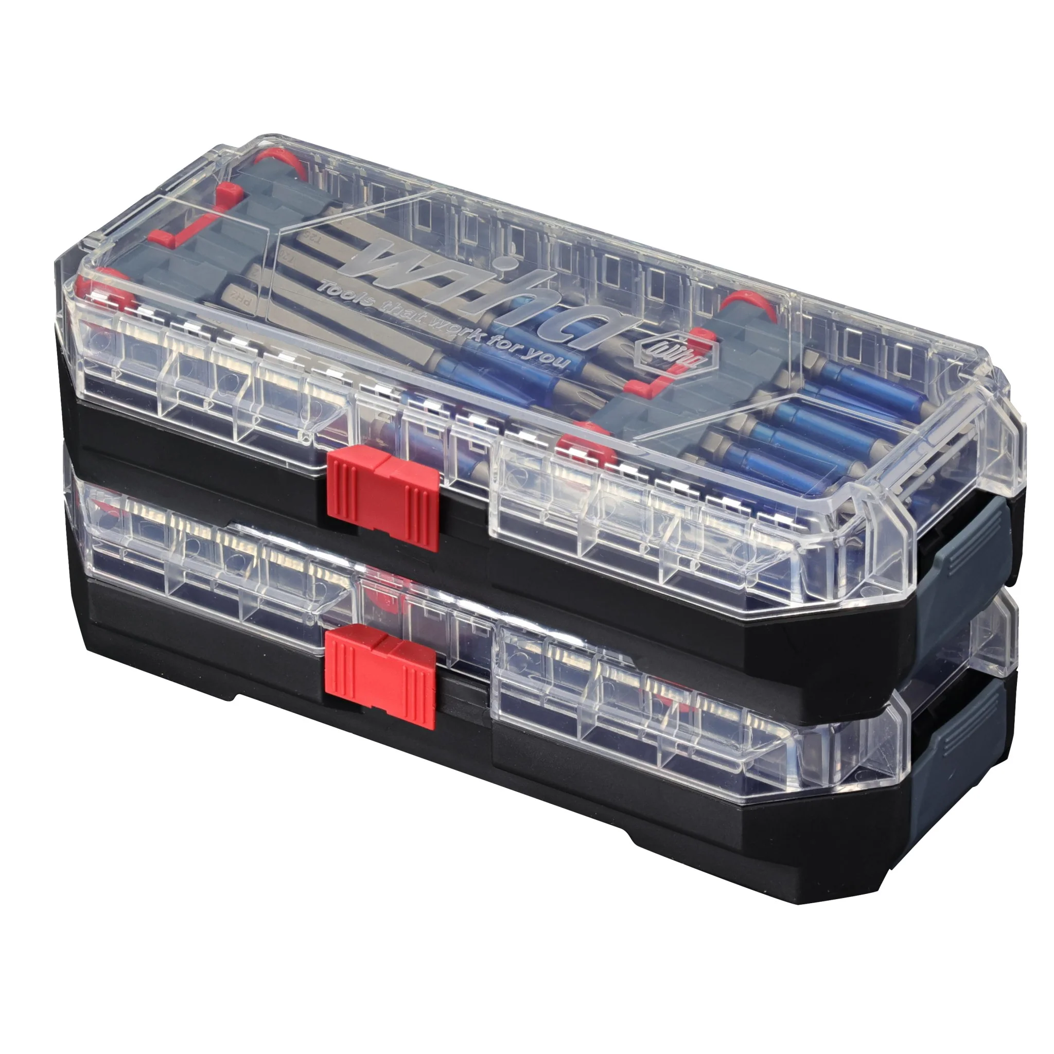 24 Piece GoStack TerminatorBlue Impact Bit Set with Nut Setters and Adapter - Image 8