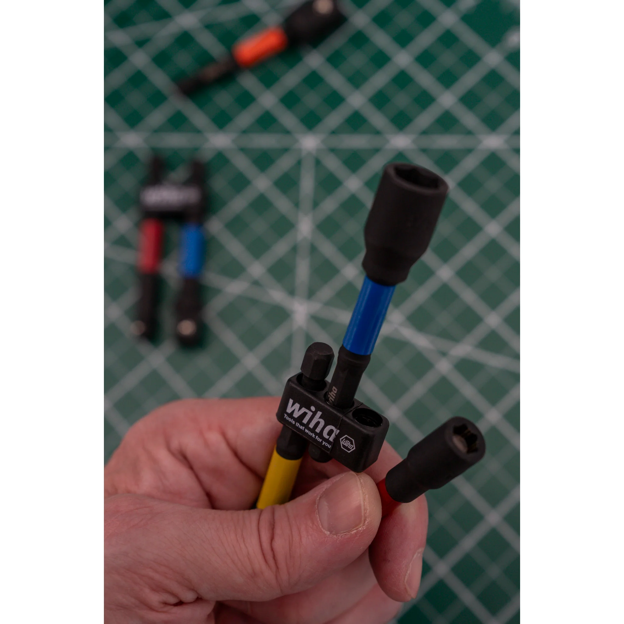 3 Piece Color Coded Magnetic Nut Setter SAE Set 3" - Image 6