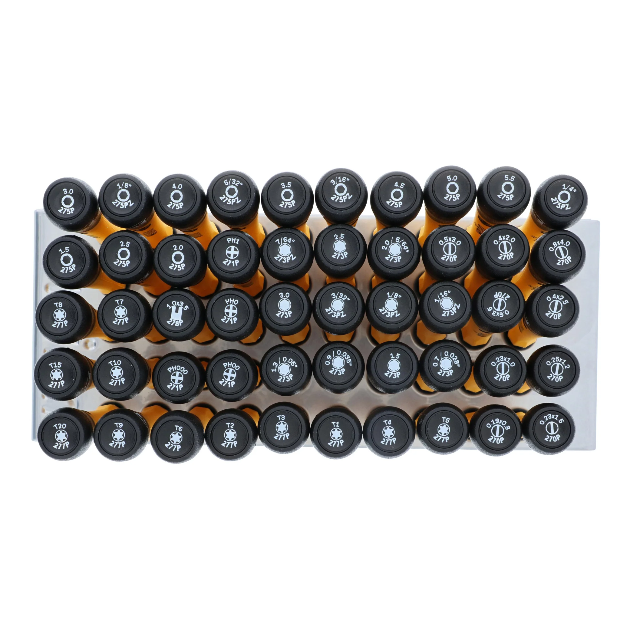 50 Piece Master Technician's ESD Safe PicoFinish Precision Screwdriver Bench Top Set - Image 6