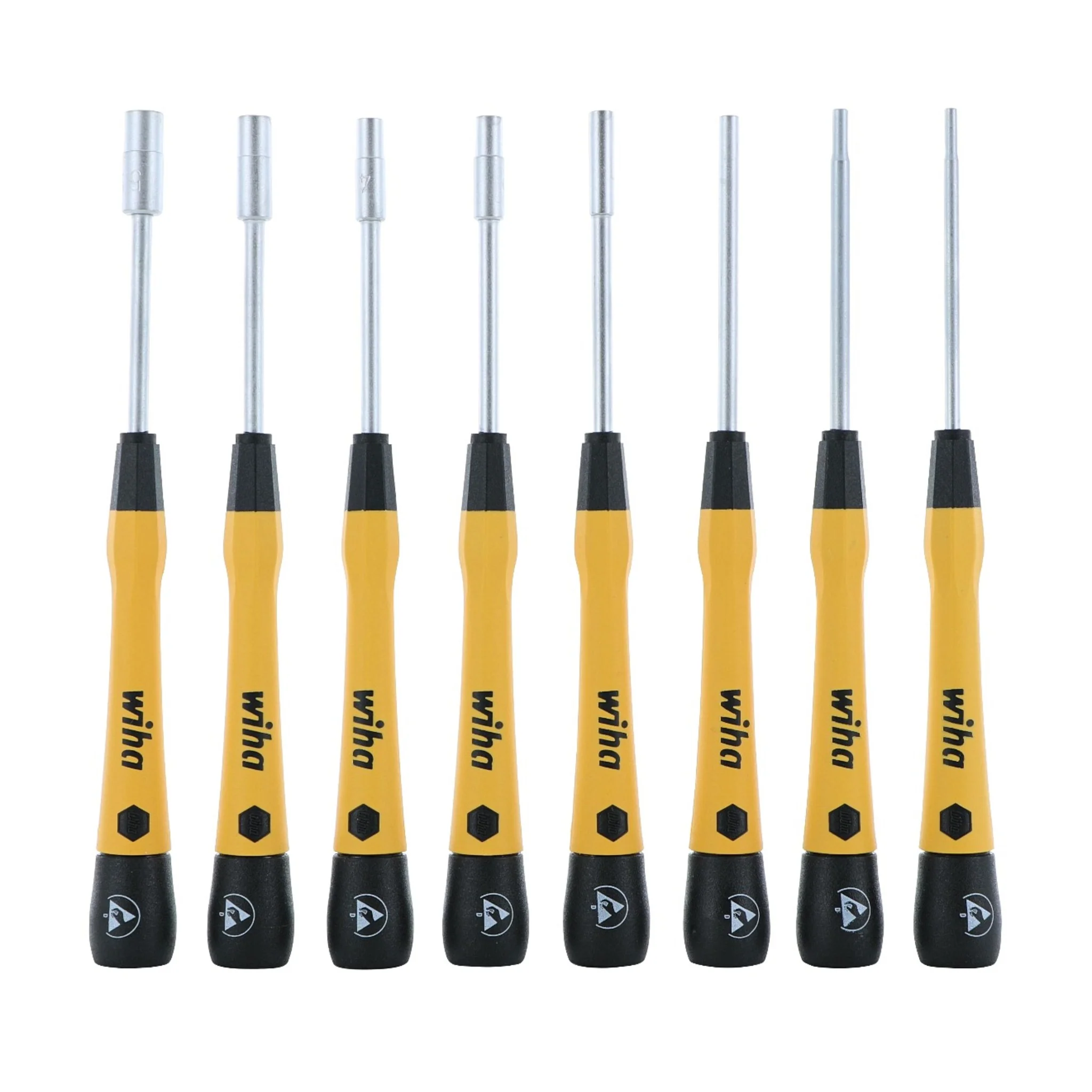 8 Piece ESD Safe Picofinish Precision Nut Driver Set - Metric - Image 2