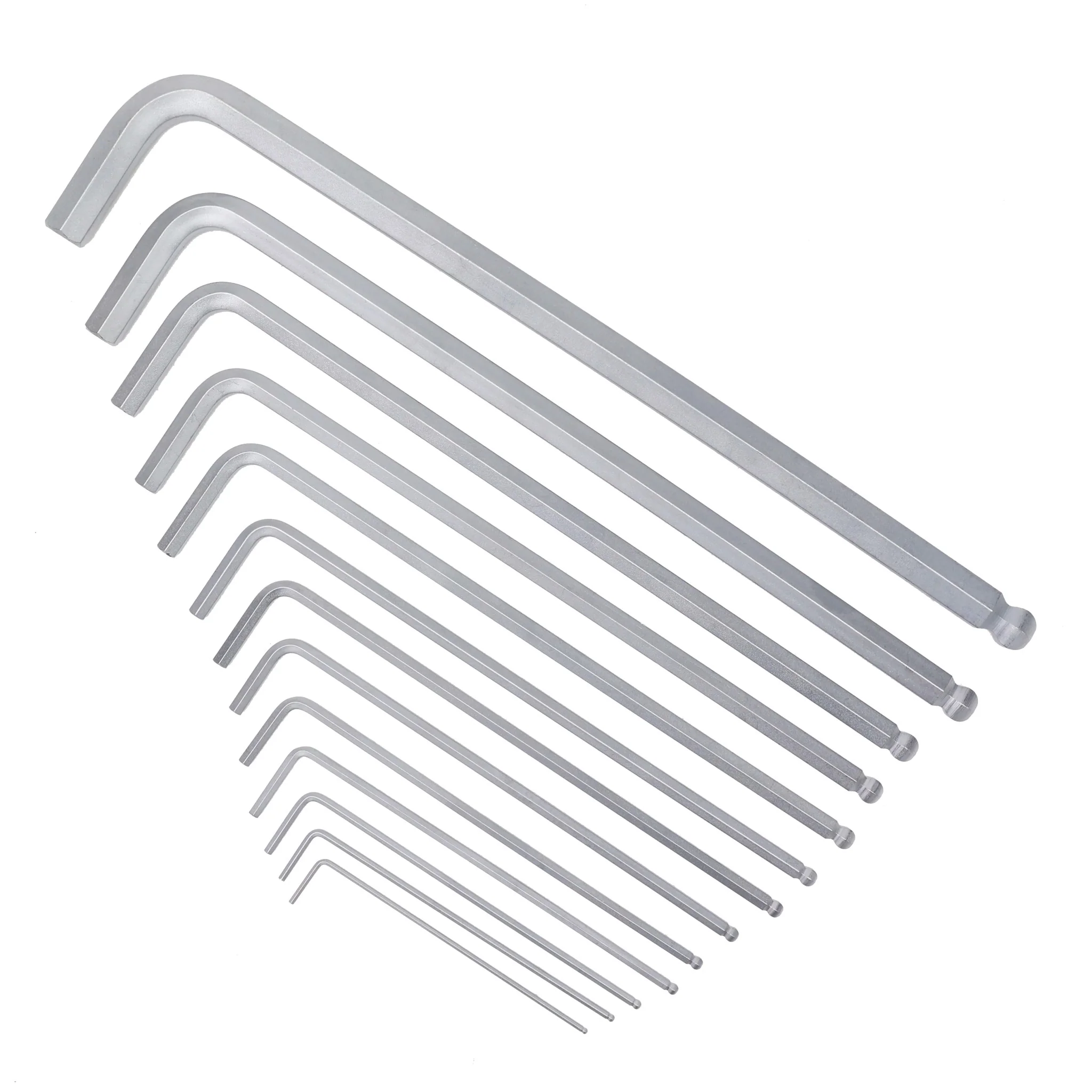13 Piece ErgoStar Ball End Hex L-Key Set - Inch - Image 5