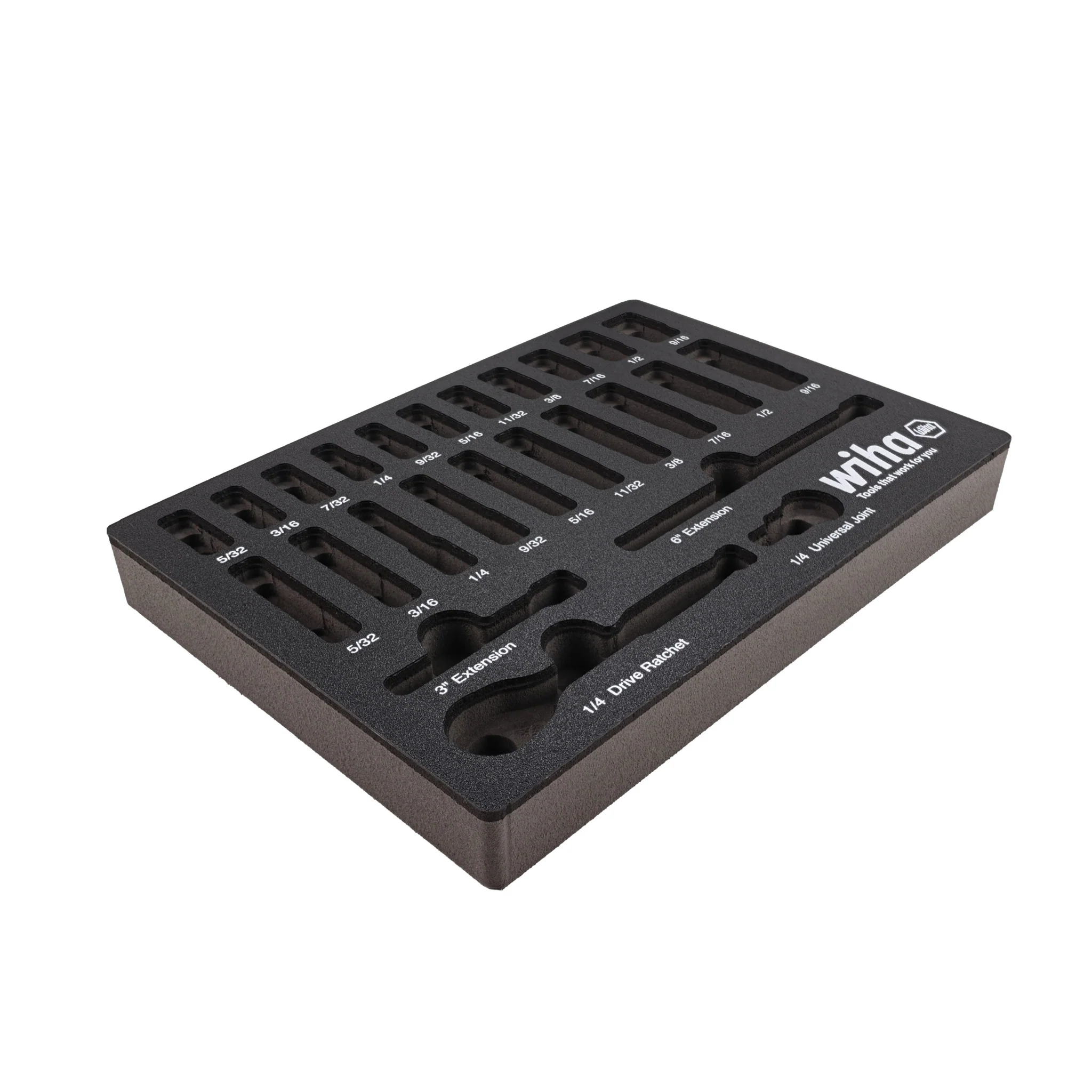 EMPTY FOAM TRAY FOR 1/4" INCH SOCKET SET - Image 3