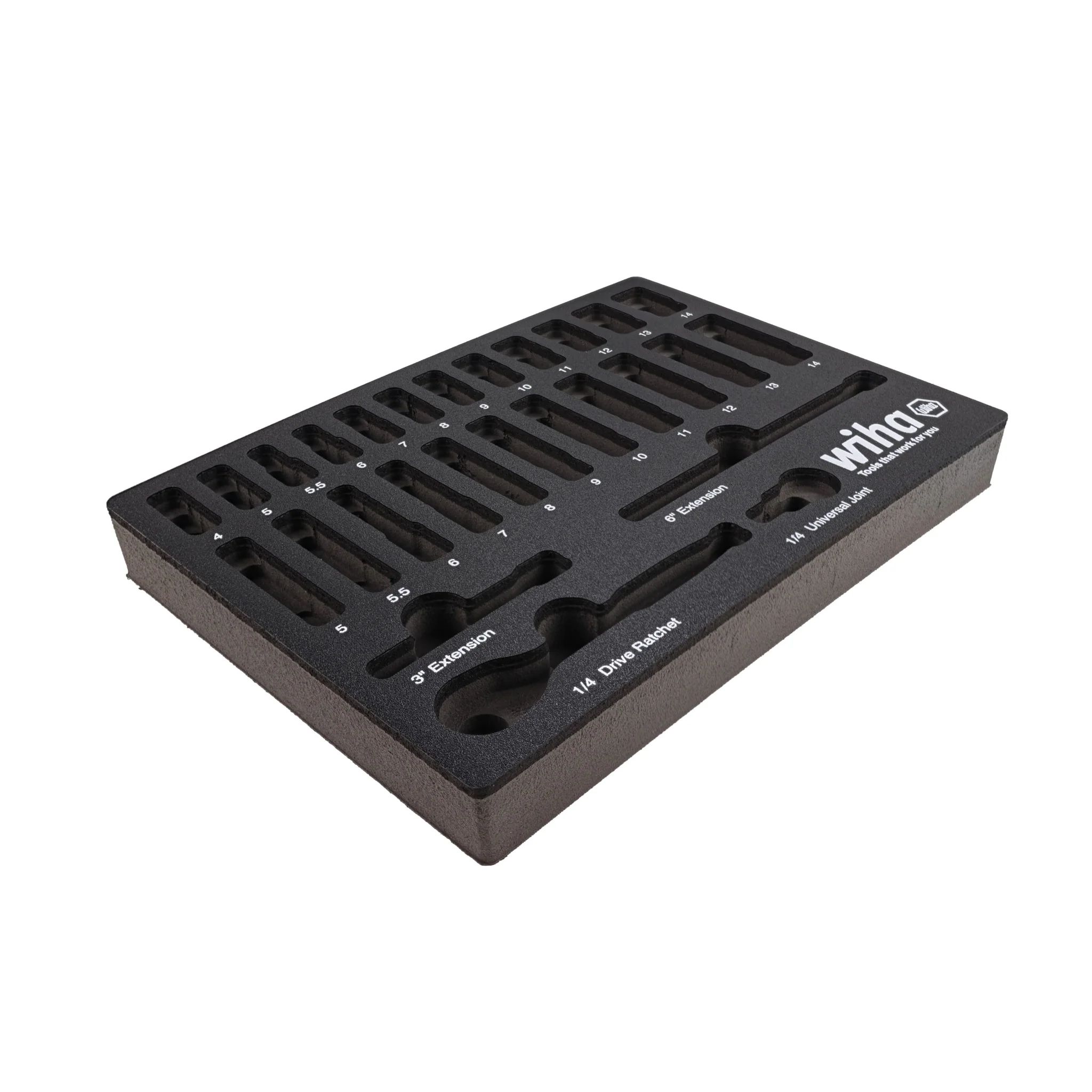 EMPTY FOAM TRAY FOR 1/4" METRIC SOCKET SET - Image 3