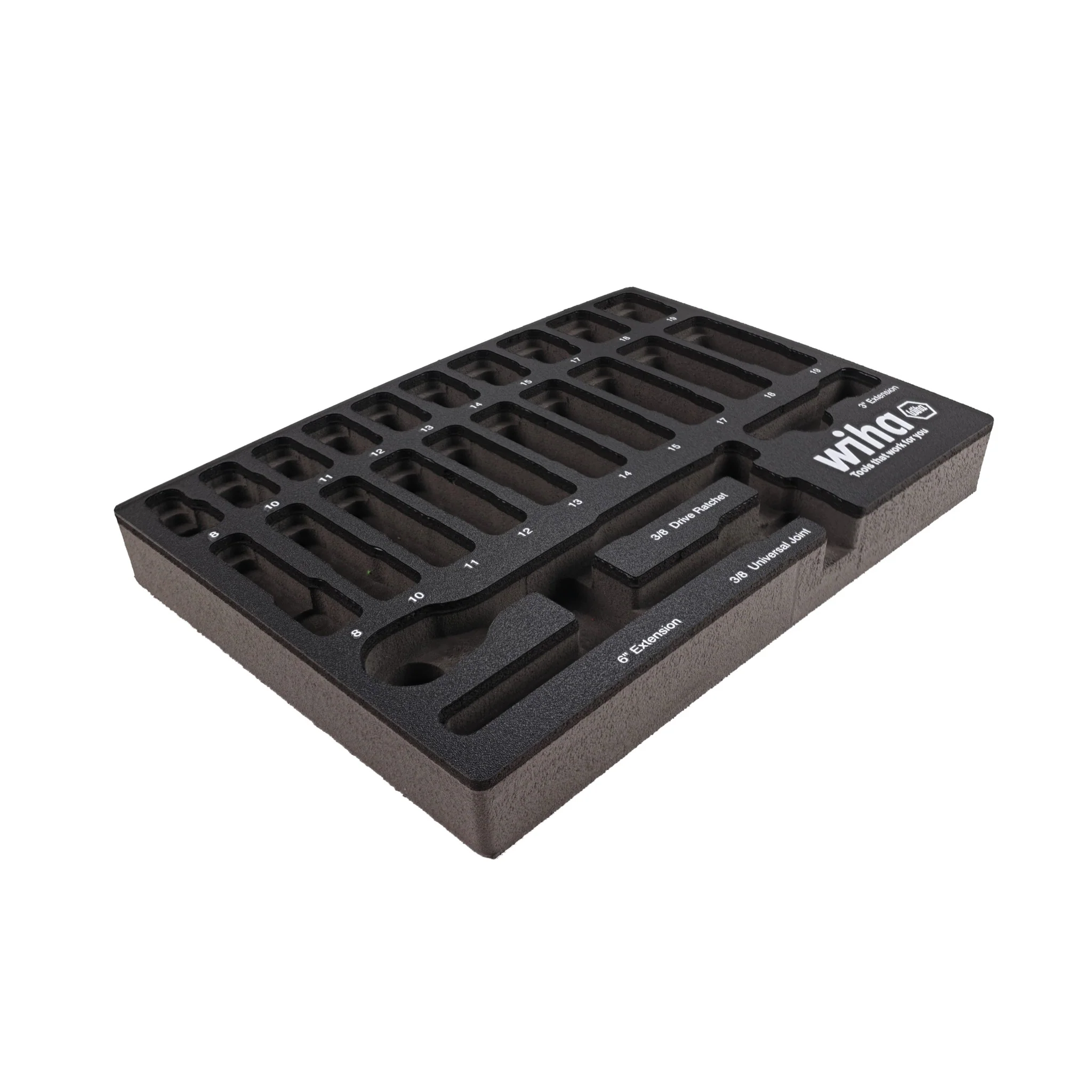 EMPTY FOAM TRAY FOR 3/8" METRIC SOCKET SET - Image 3