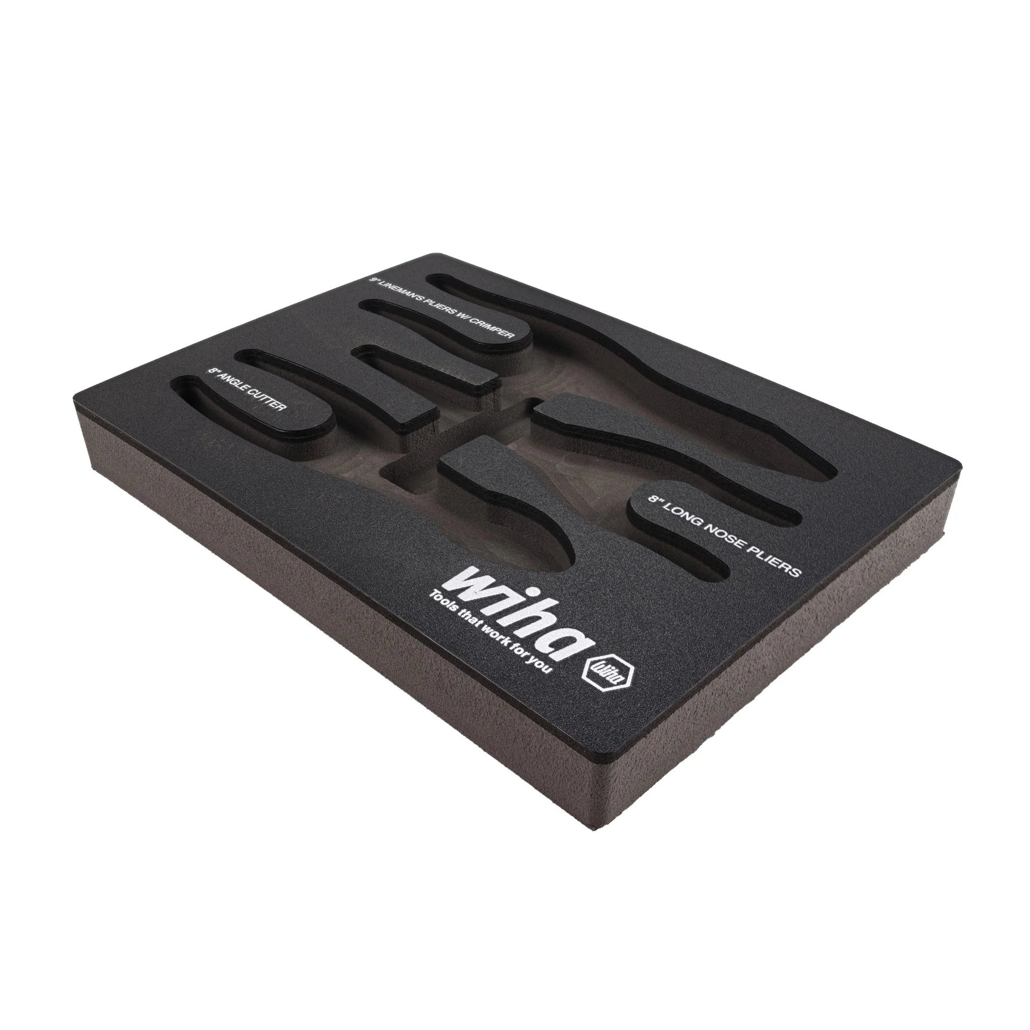 Empty Foam Tray for 3 Piece Pliers/Cutter Set - Image 2