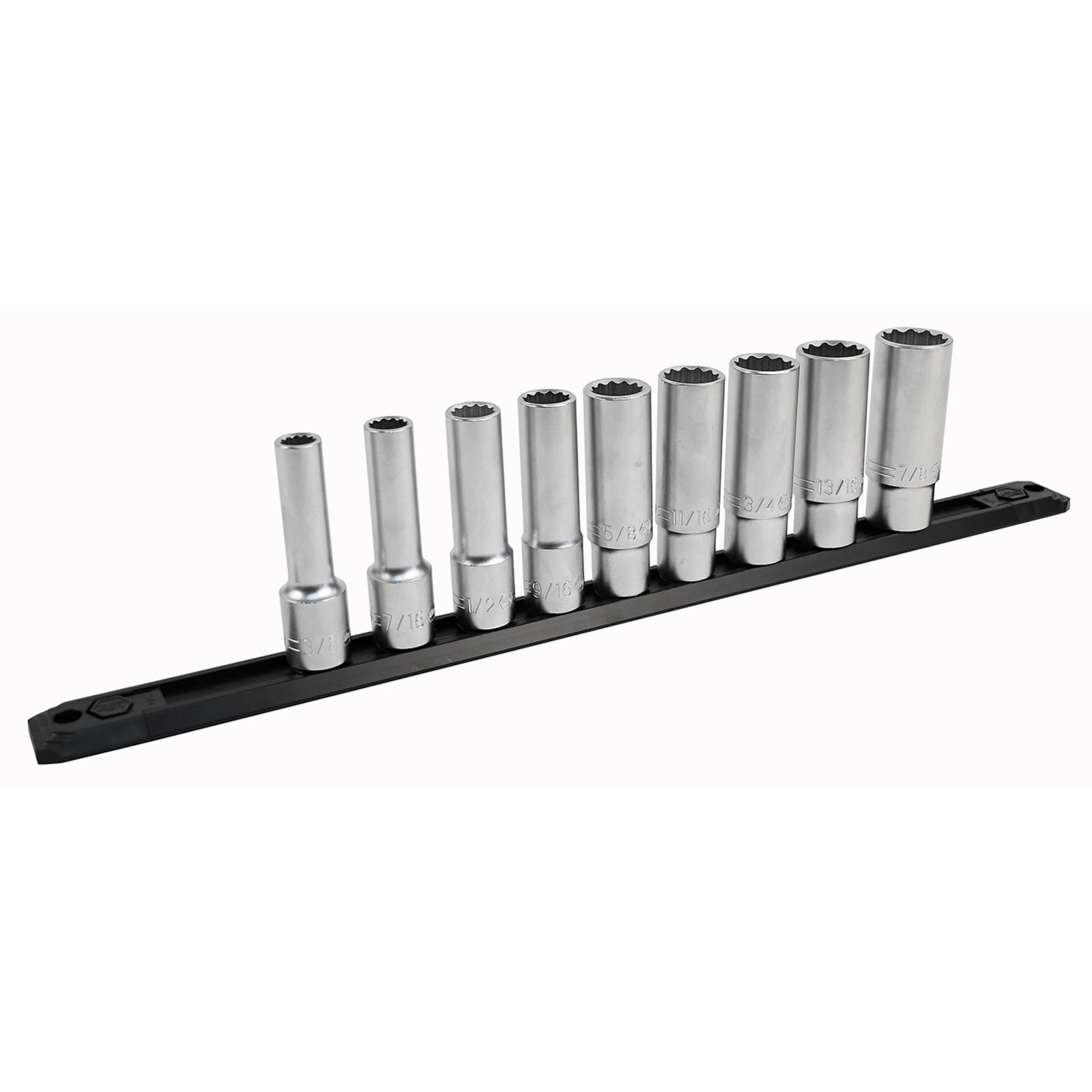 19 Piece 1/2" Drive Deep Socket Set - SAE - Image 2