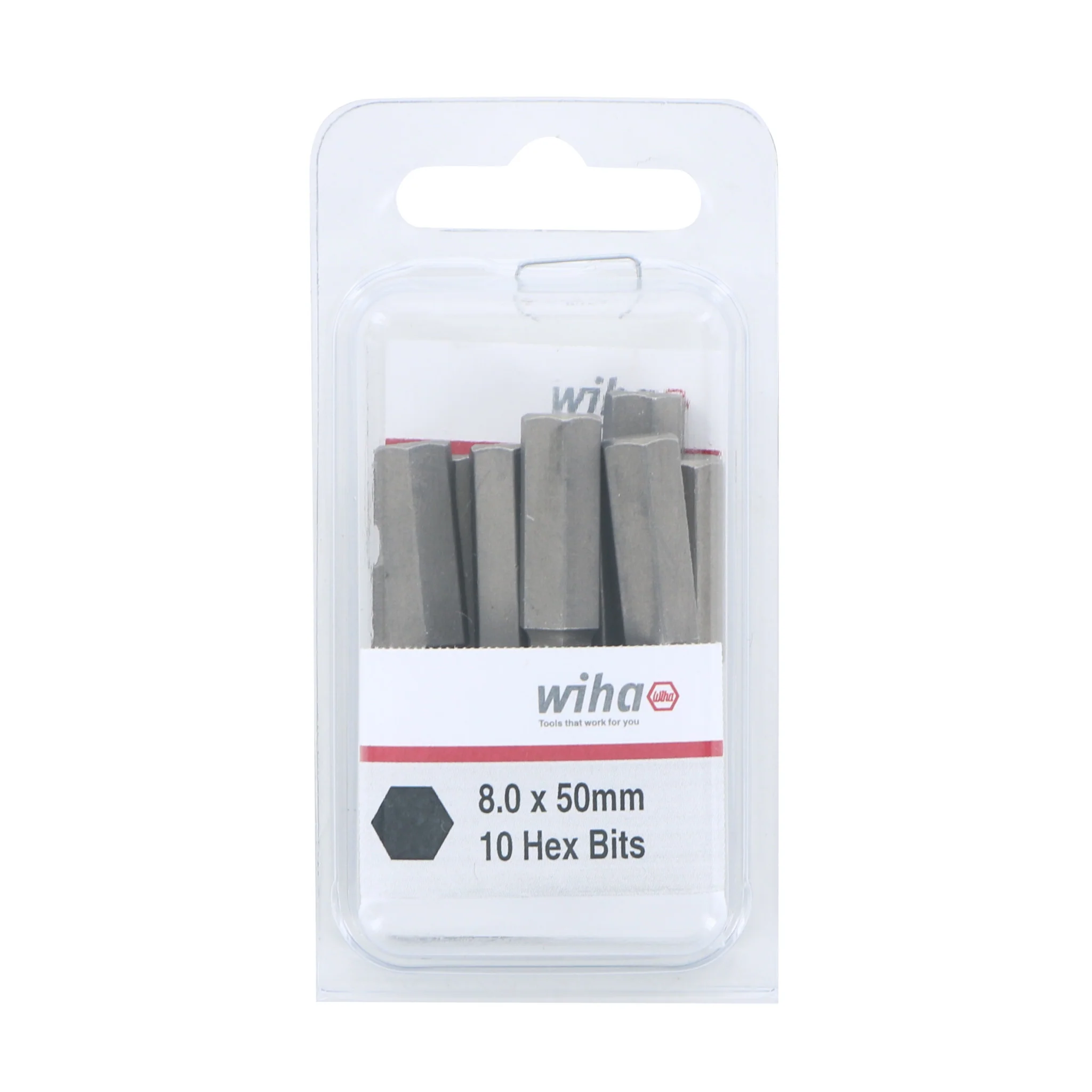 Hex Bit 8.0mm - 50mm -  10 Pack - Image 3