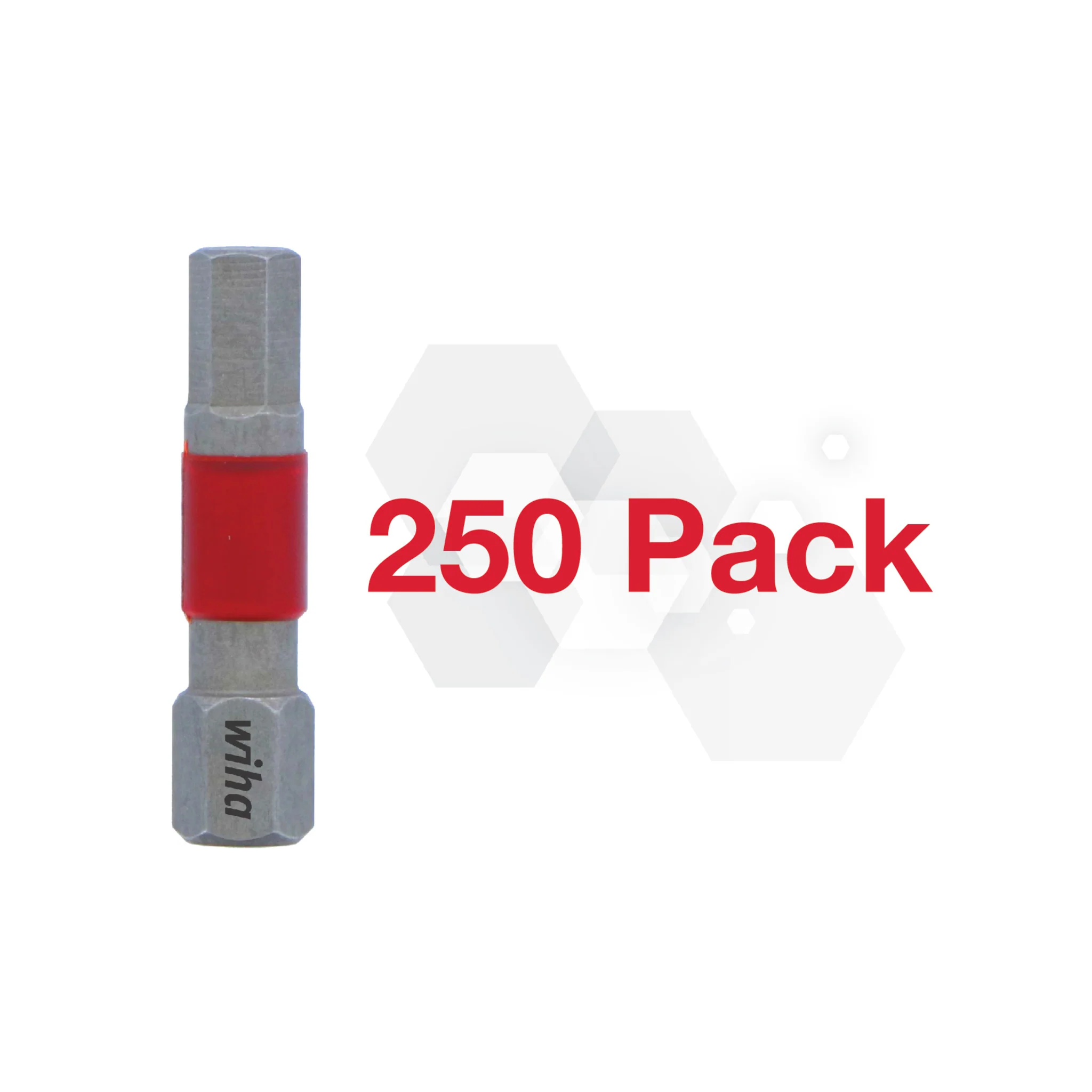 MaxxTor Impact Bit Hex 5.0mm - 29mm - 250 Pack