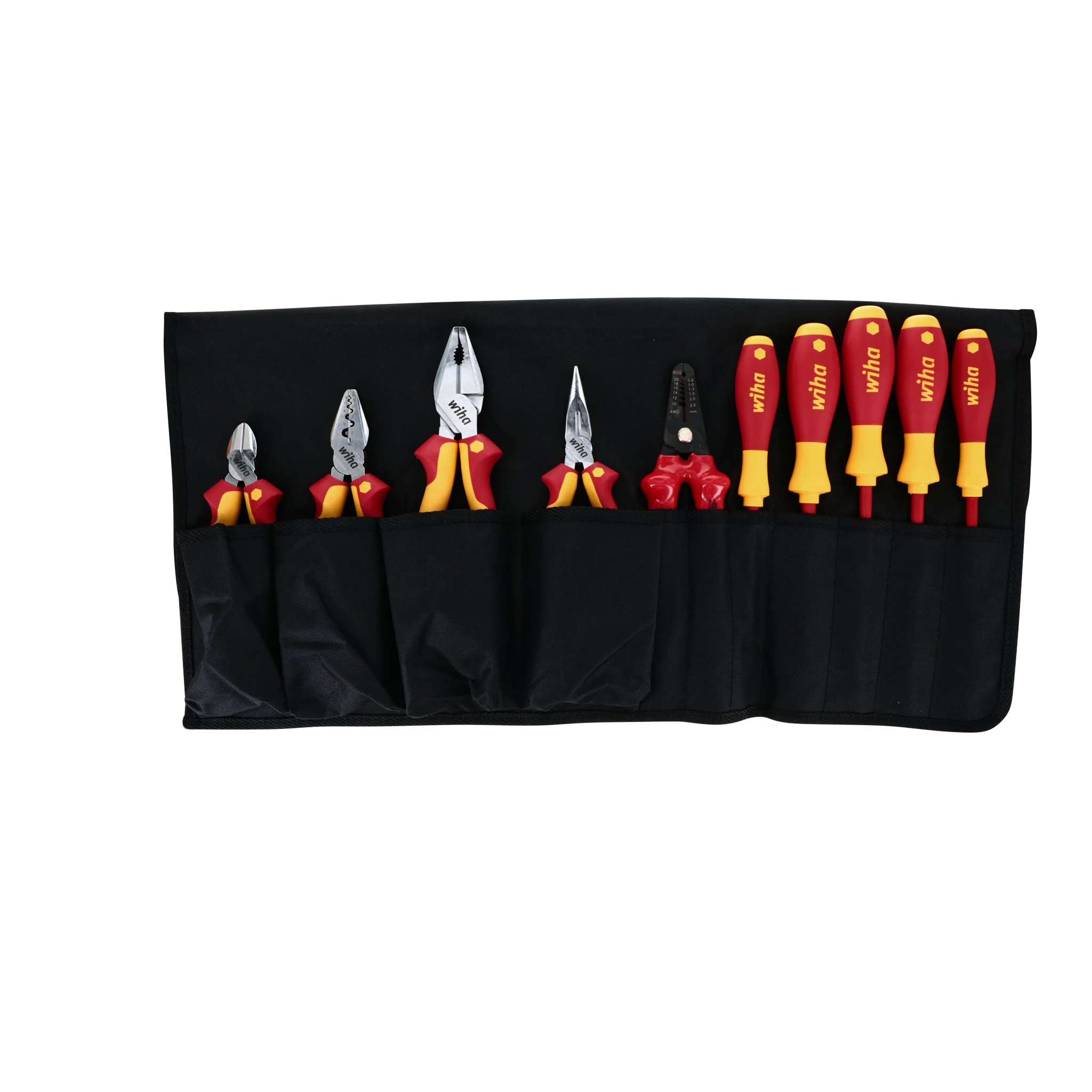 10 Piece Insulated Pliers and Screwdriver Set with Square Driver - Image 2