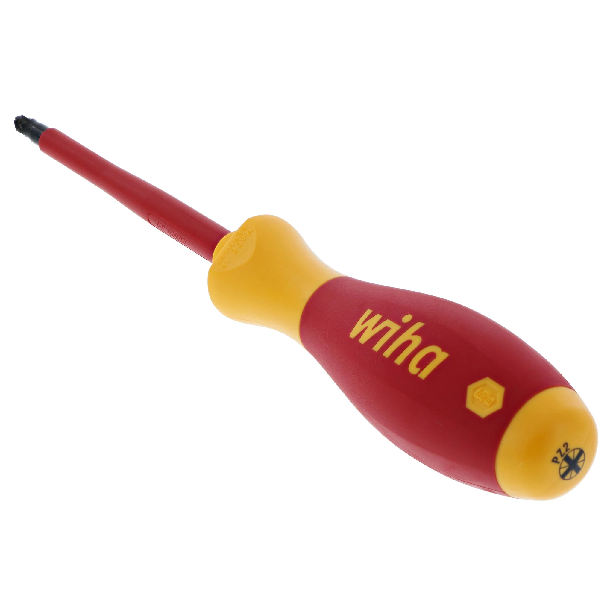 Insulated SoftFinish Pozidriv Screwdriver #2 - Image 2