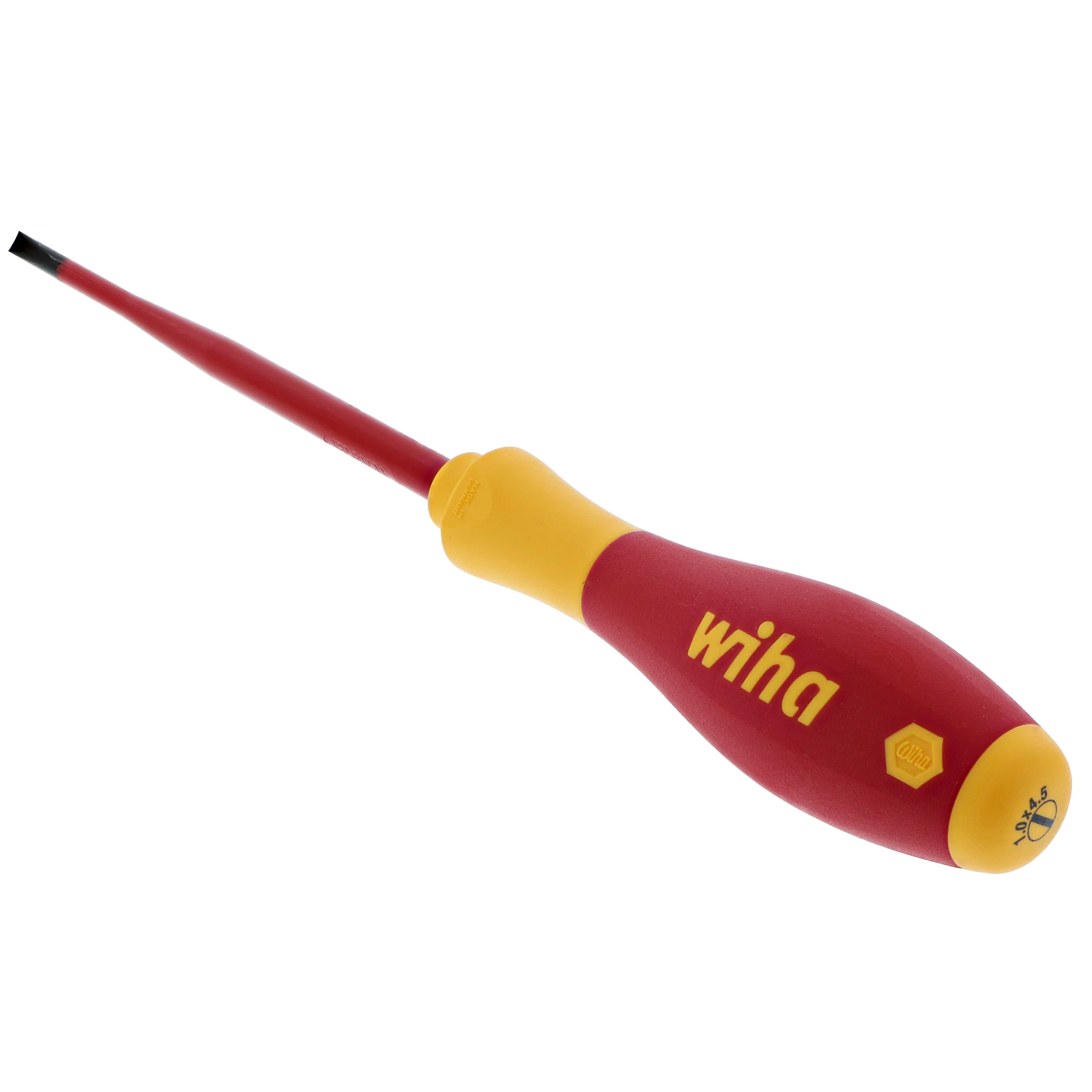 Insulated SlimLine Slotted Screwdriver 4.5mm x 125mm - Image 2