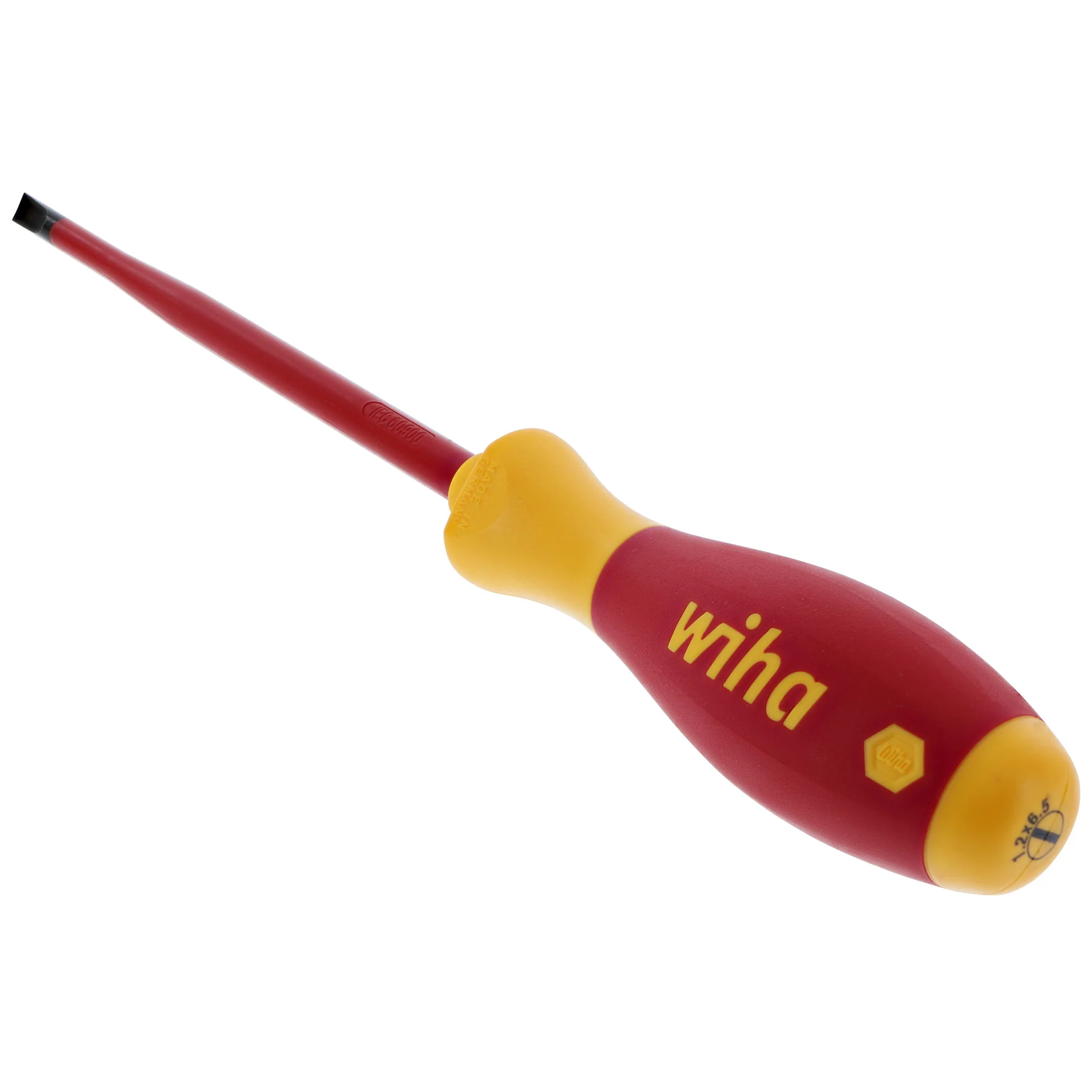 Insulated SlimLine Slotted Screwdriver 6.5mm x 150mm - Image 2