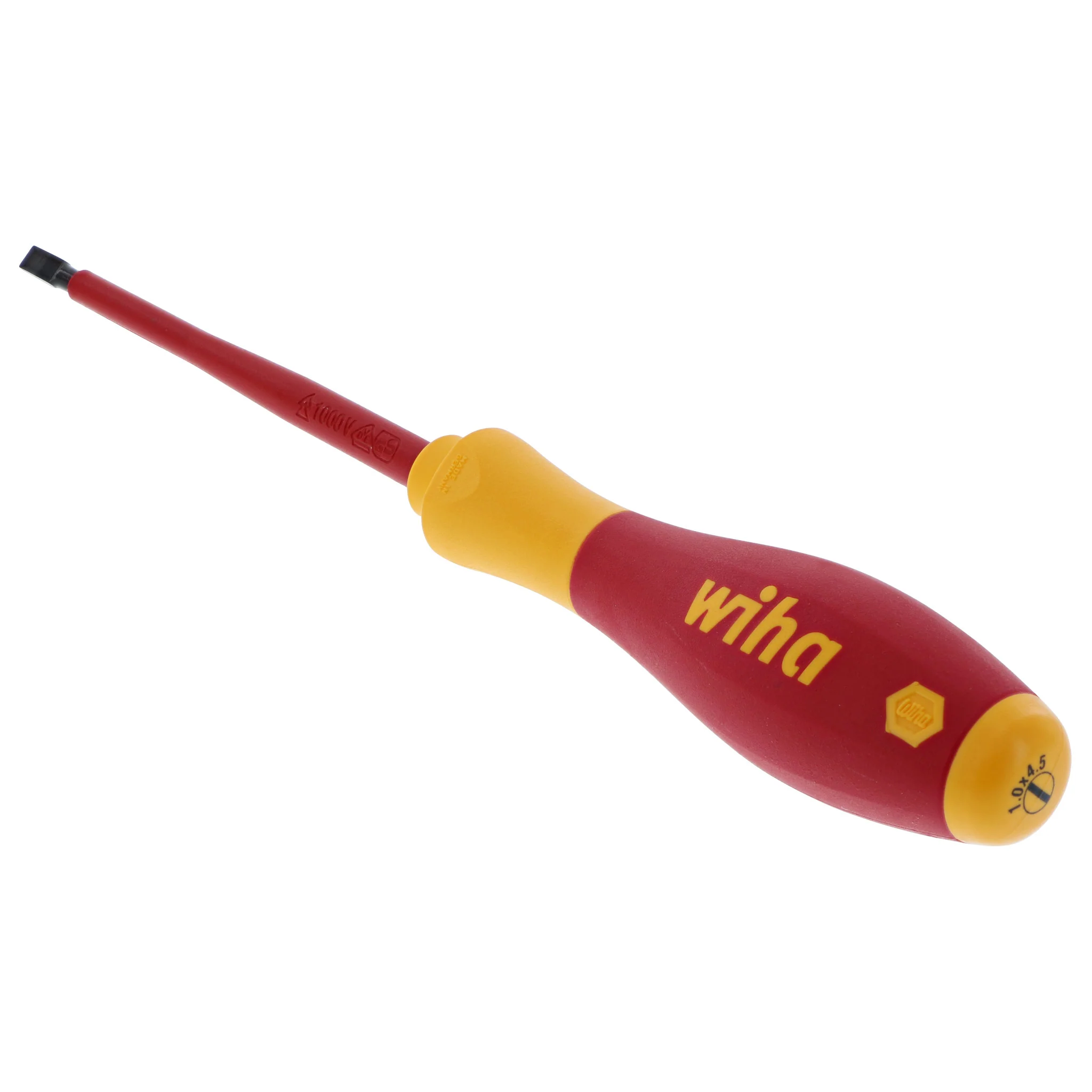 Insulated SoftFinish Slotted Screwdriver 4.5mm x 100mm - Image 2