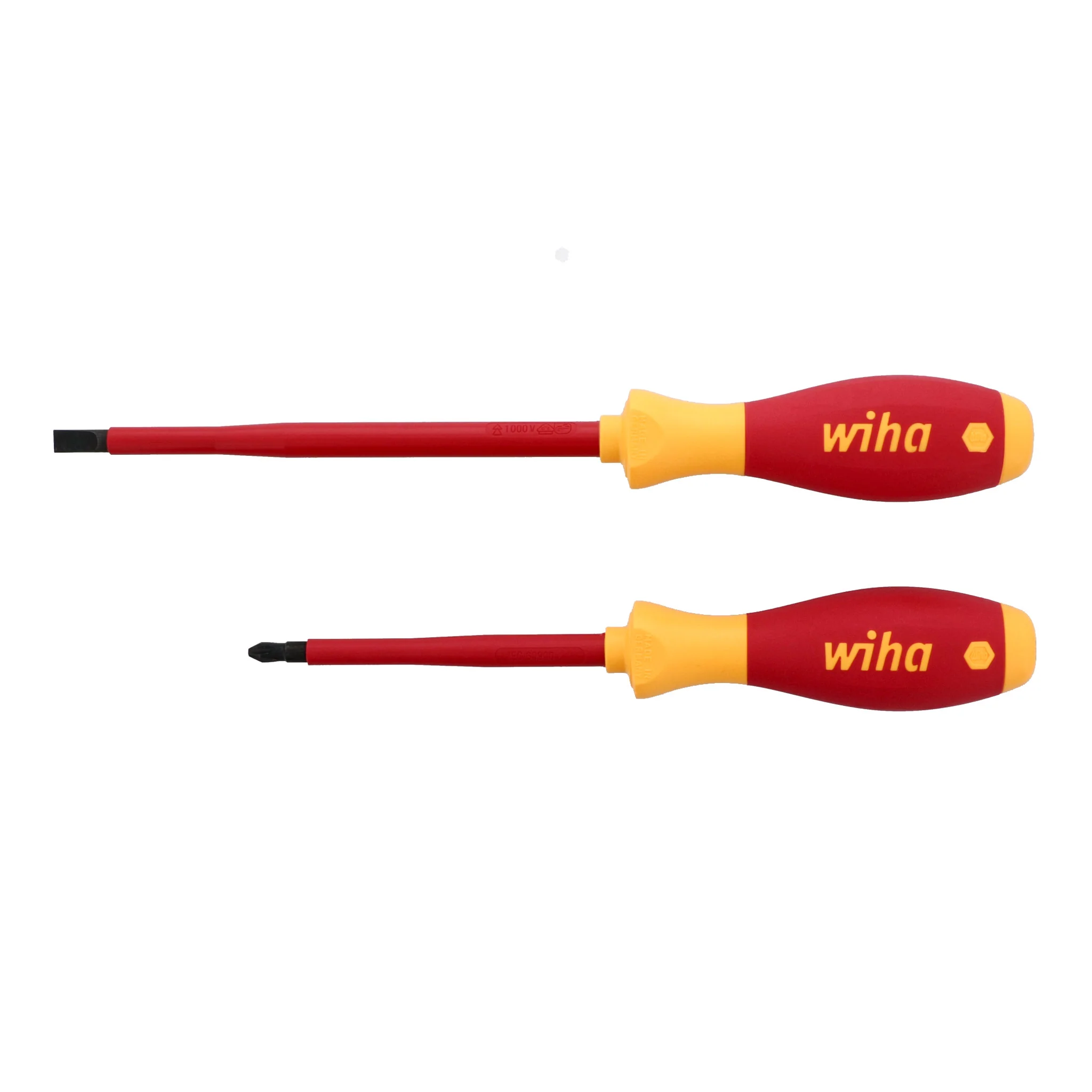 2 Piece Insulated SoftFinish Slotted and Phillips Screwdriver Set - Image 4