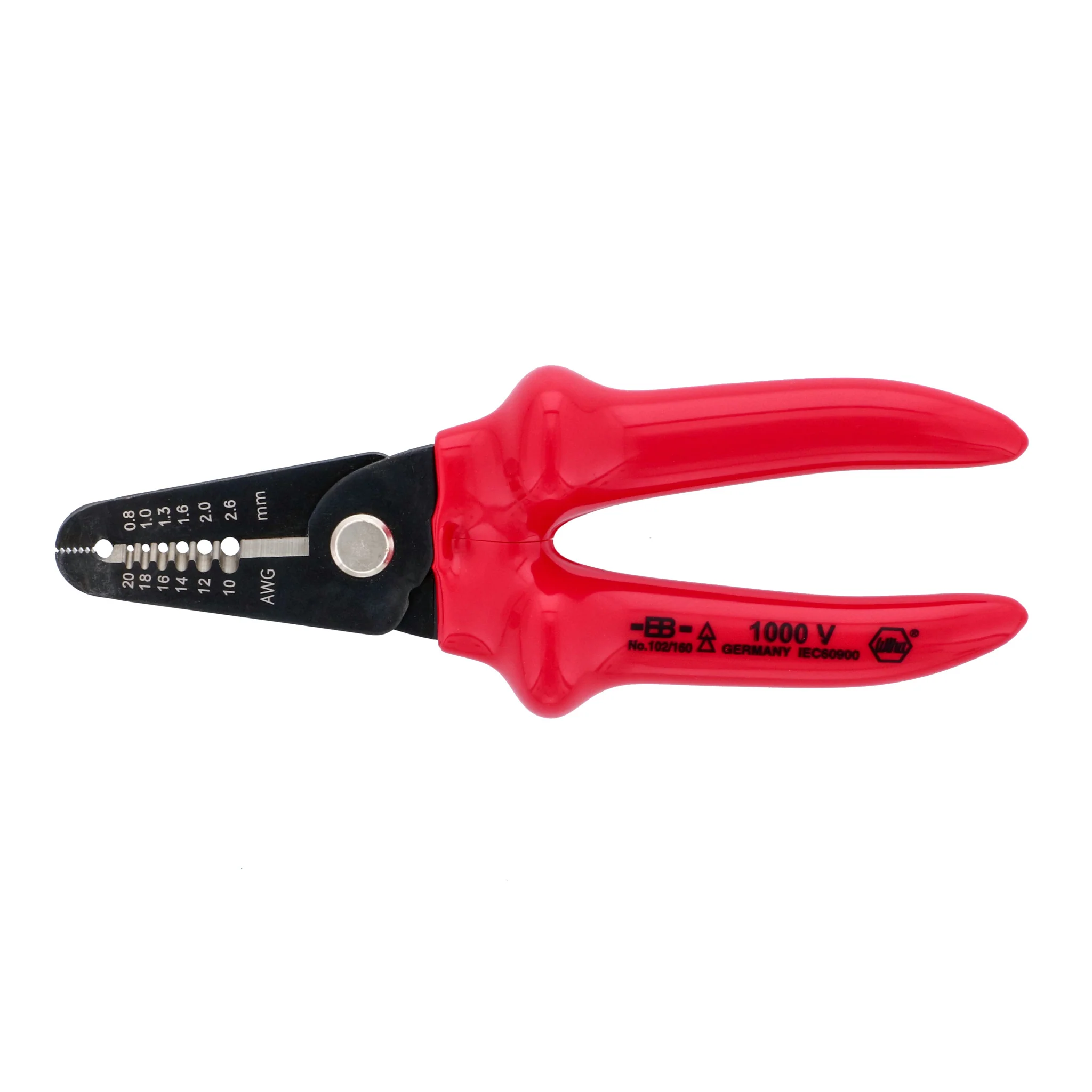 Insulated Wire Strippers 6.3"
