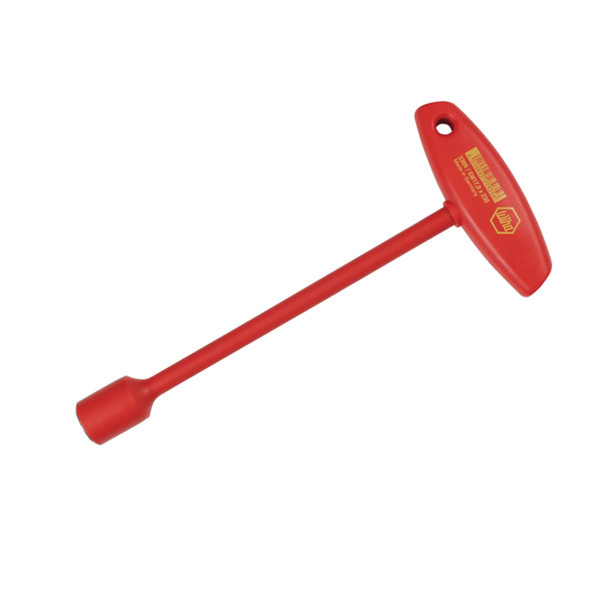 Insulated T-Handle Nut Driver 17.0mm - Image 2