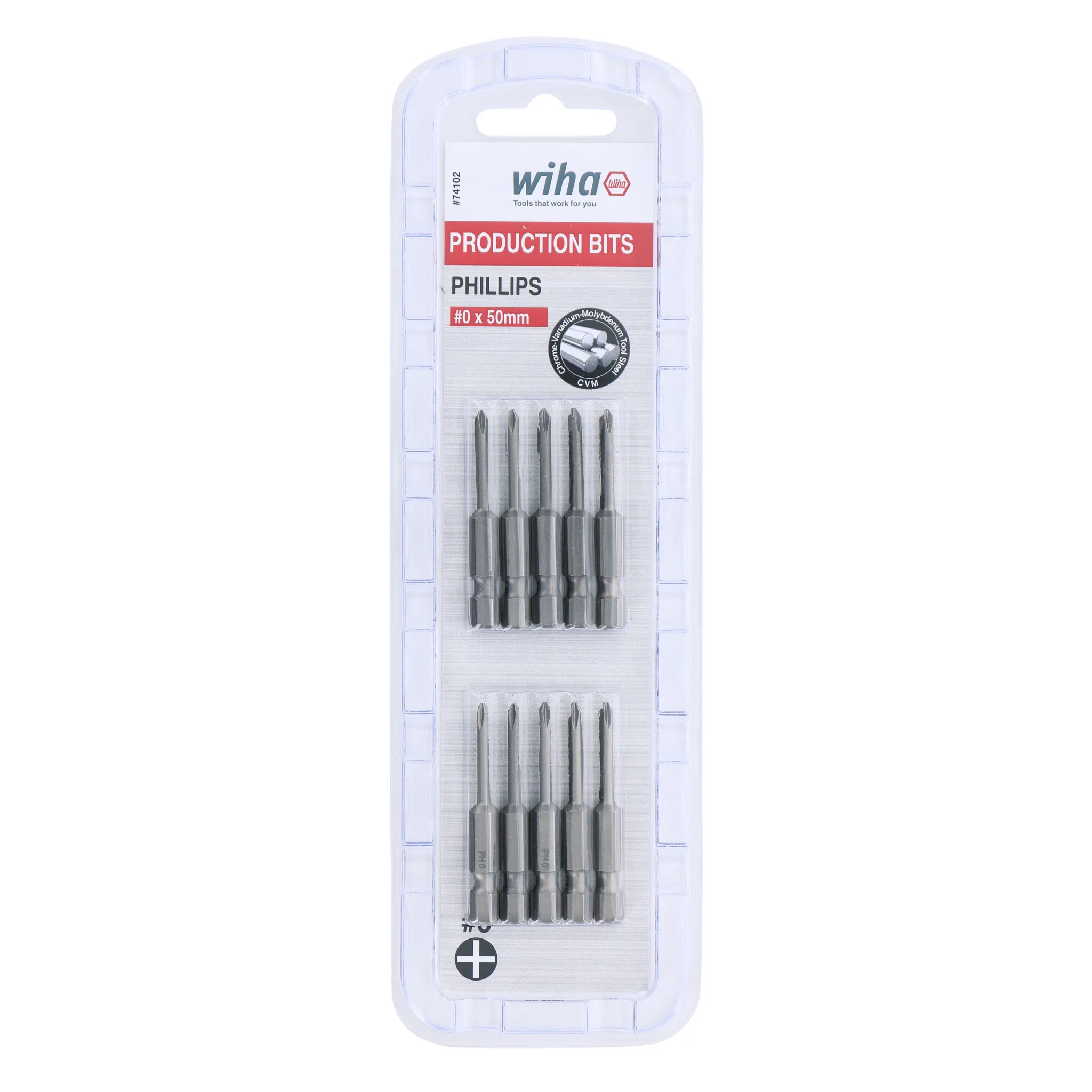 Phillips Bit #0 - 50mm -  10 Pack - Image 2
