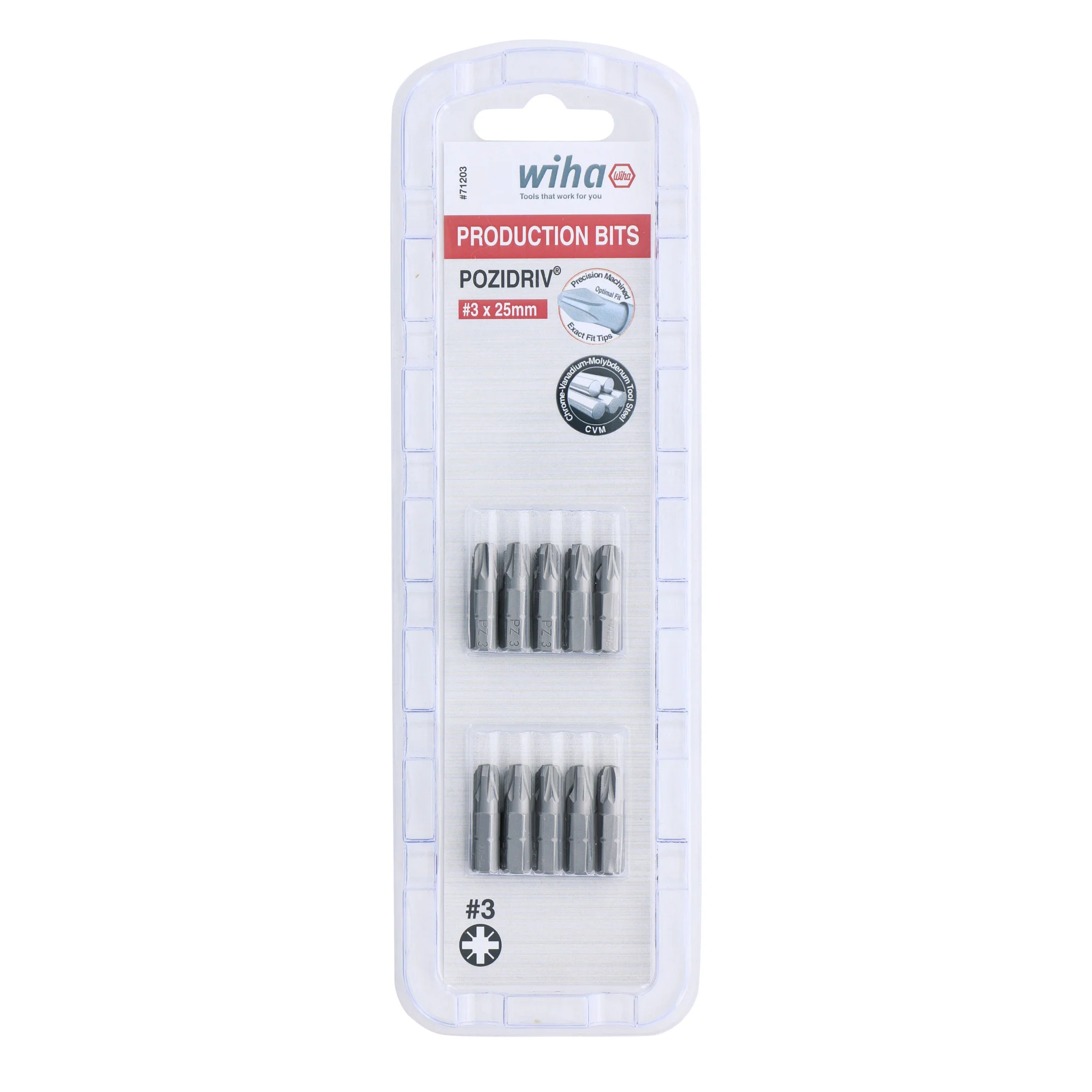 PoziDriv Bit #3 - 25mm - 10 Pack - Image 2