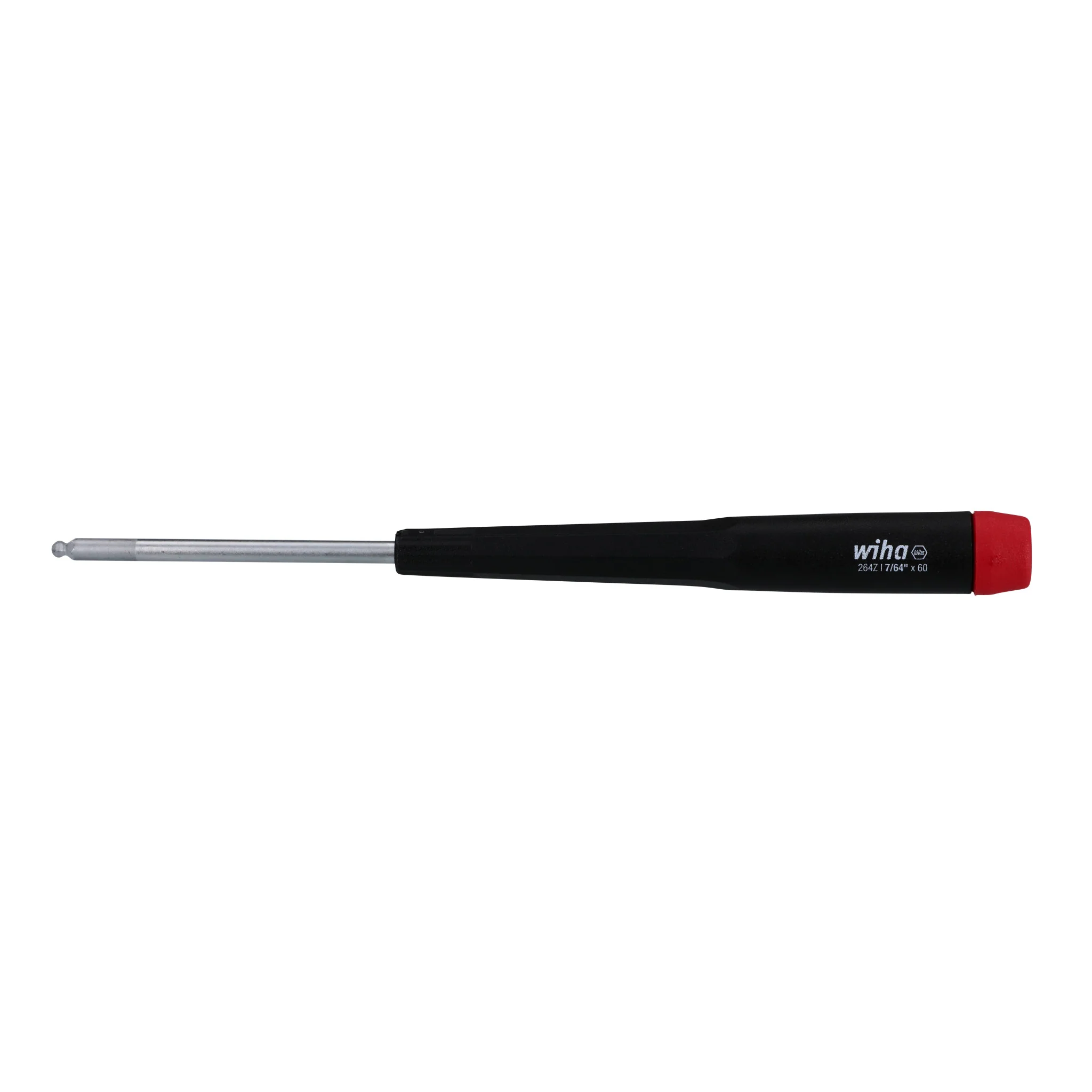 Precision Ball End Hex Screwdriver 7/64" x 60mm - Image 3