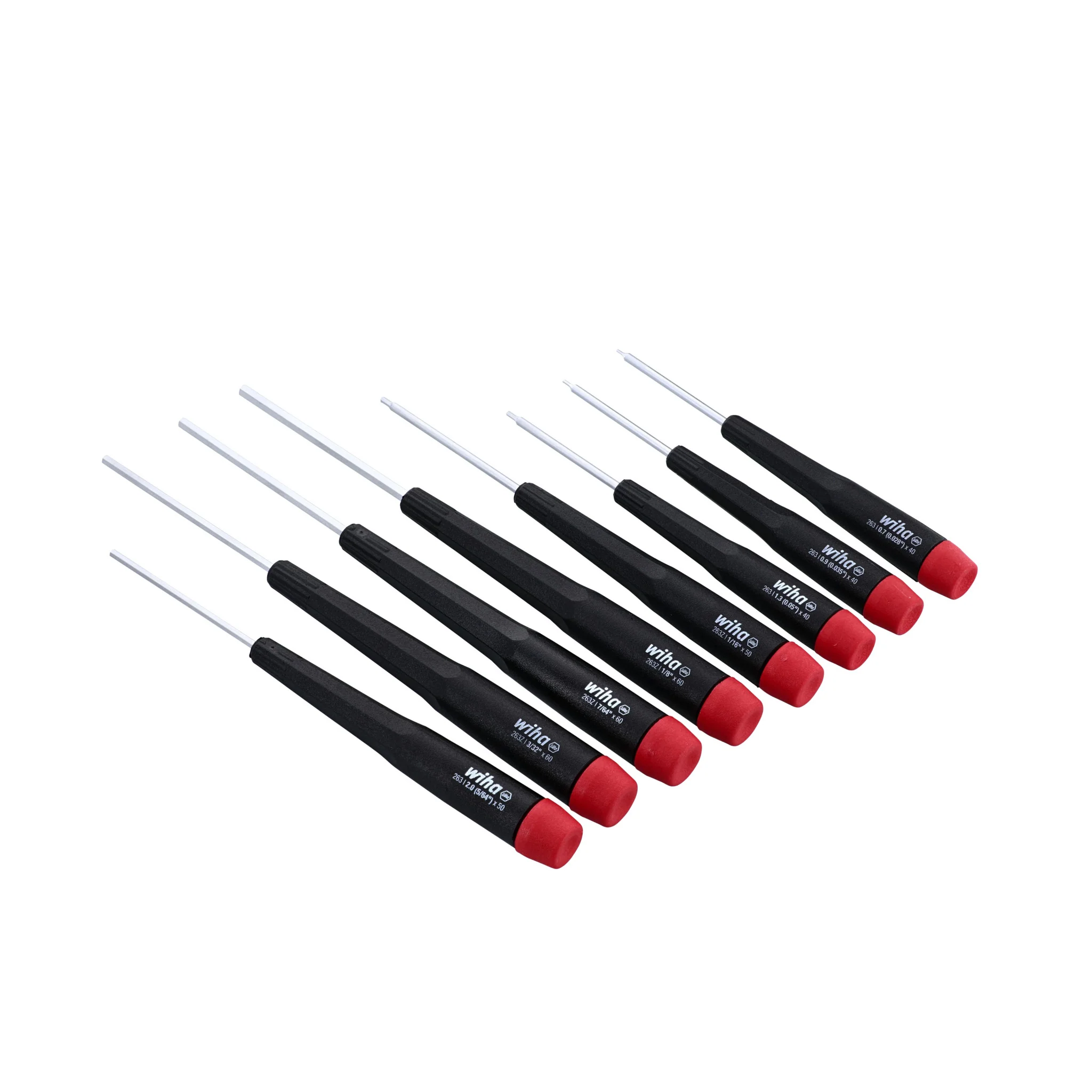 8 Piece Precision Hex Screwdriver Set - SAE - Image 5