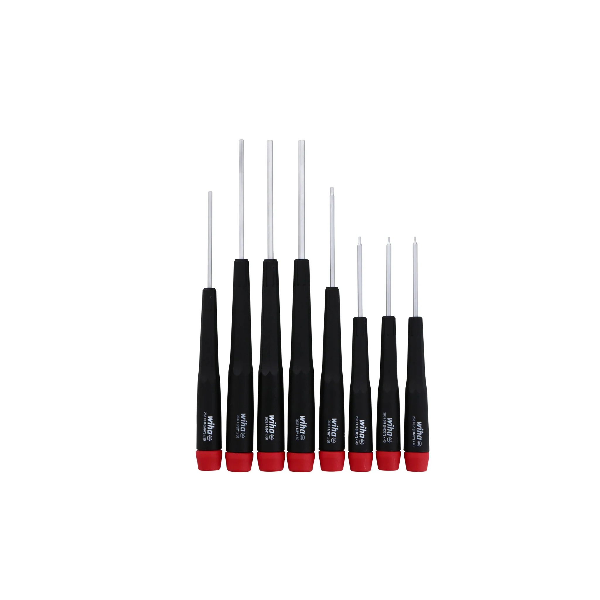 8 Piece Precision Hex Screwdriver Set - SAE - Image 6
