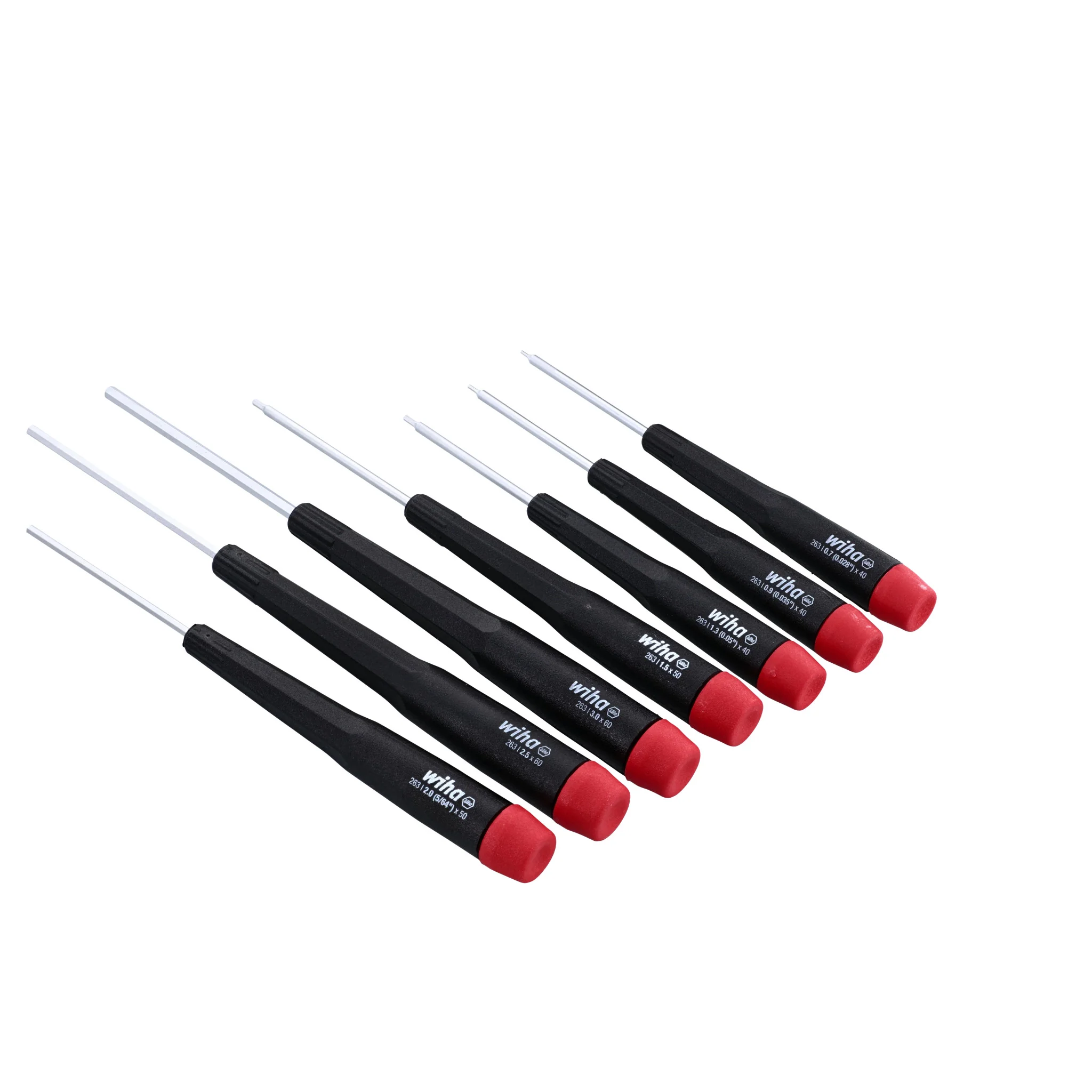 7 Piece Precision Hex Screwdriver Set - Metric - Image 4