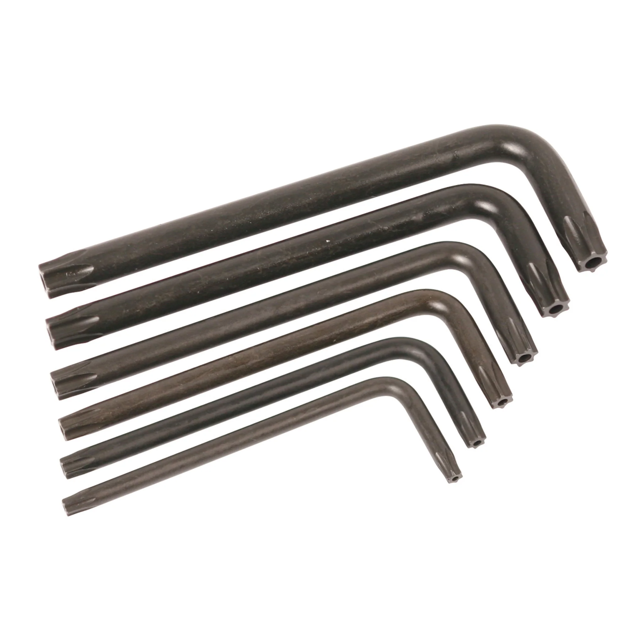 6 Piece Security Torx L-Key Short Arm Set - Image 2