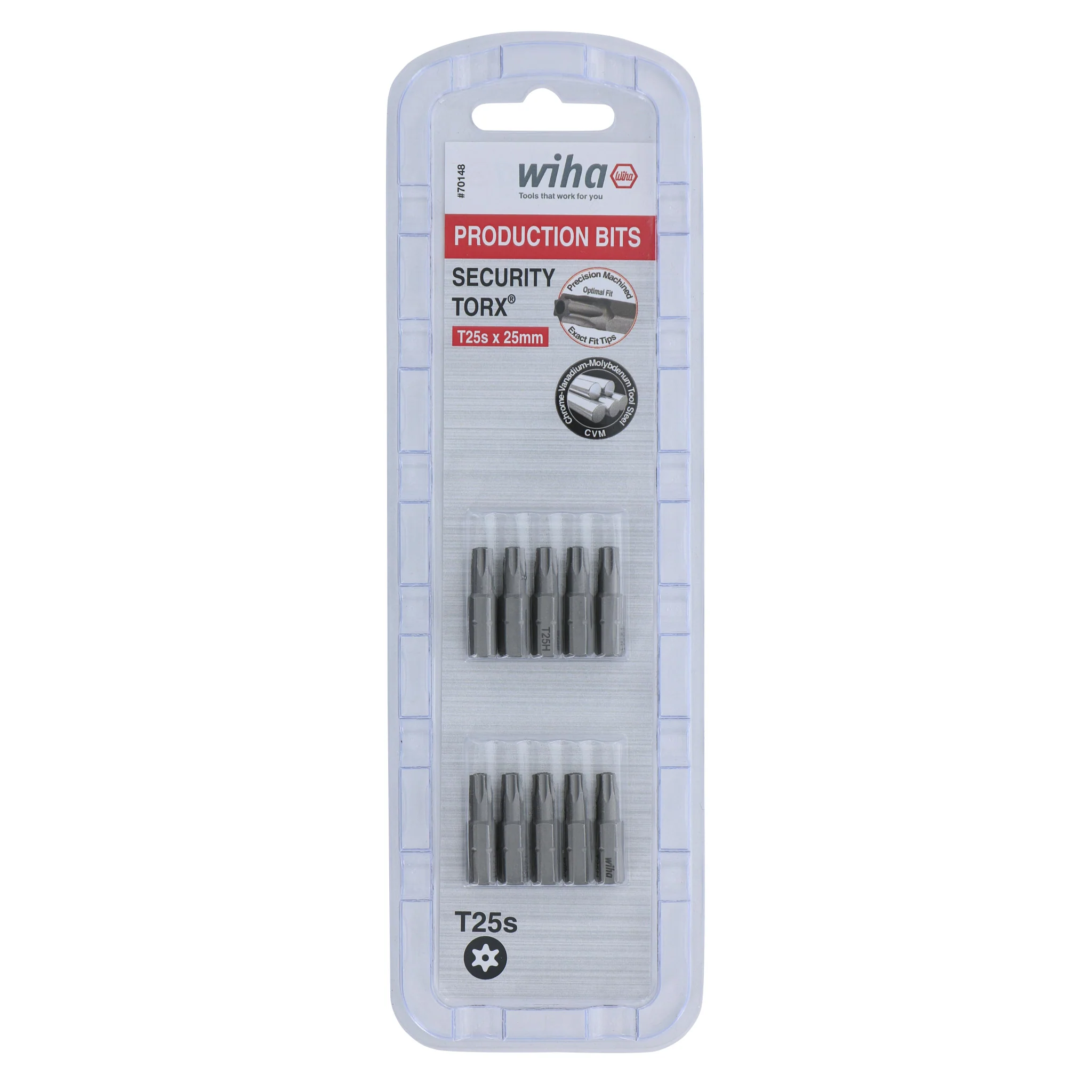 Security Torx Bit T25s - 25mm - 10 Pack - Image 2