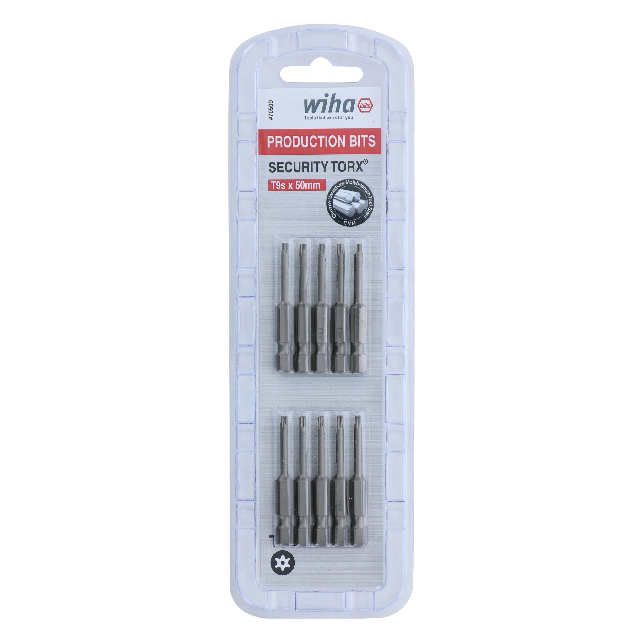 Security Torx Bit T9s - 50mm - 10 Pack - Image 2
