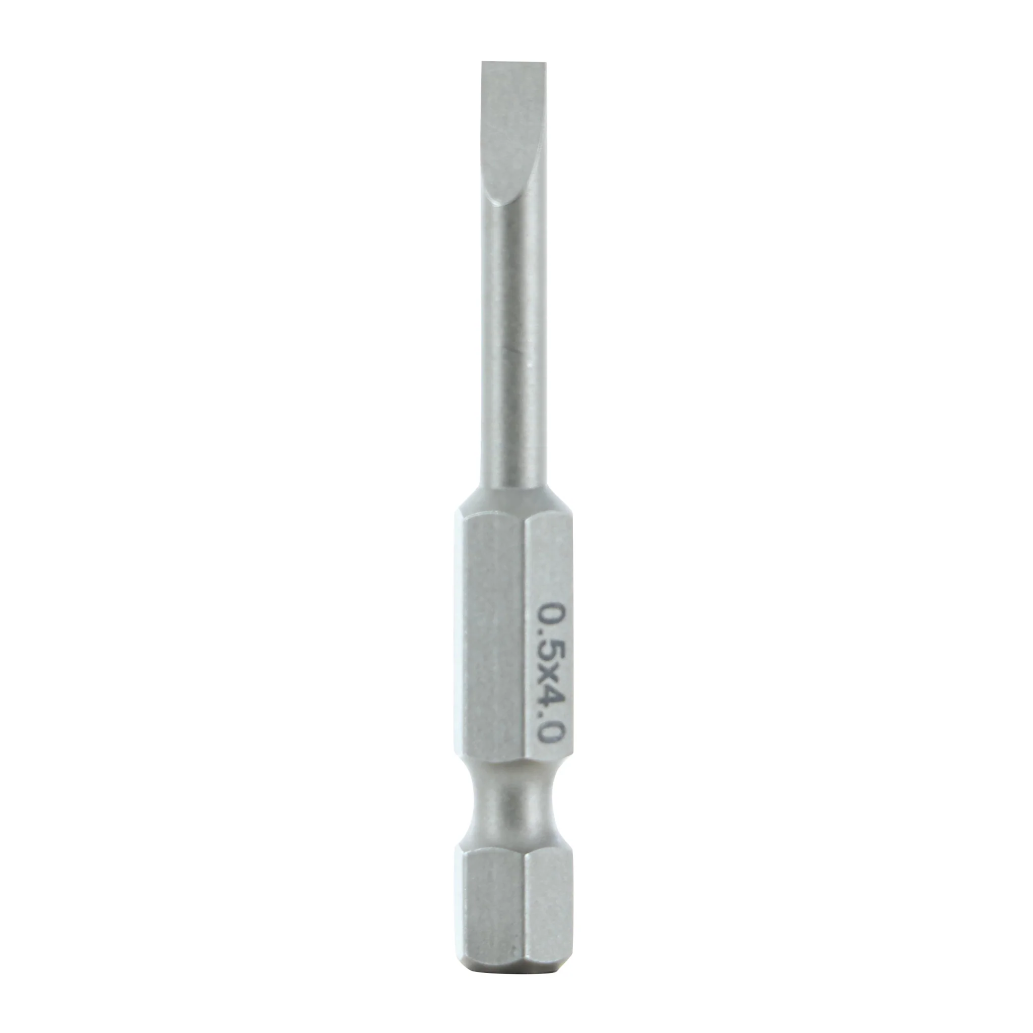 Slotted Bit 4.0 x .5 - 50mm -  10 Pack