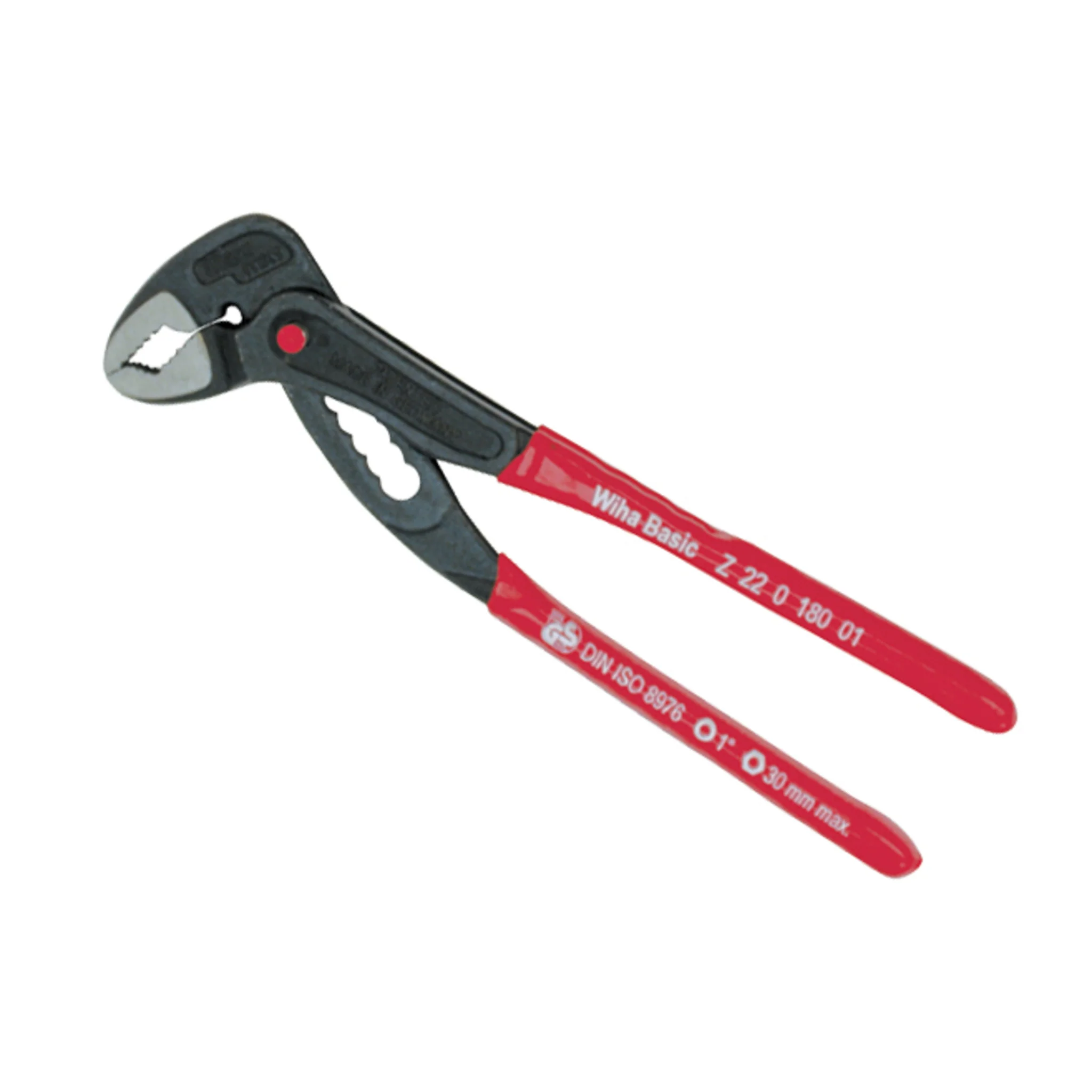 Classic Grip Adjustable Push Button Pliers 7" - Image 2