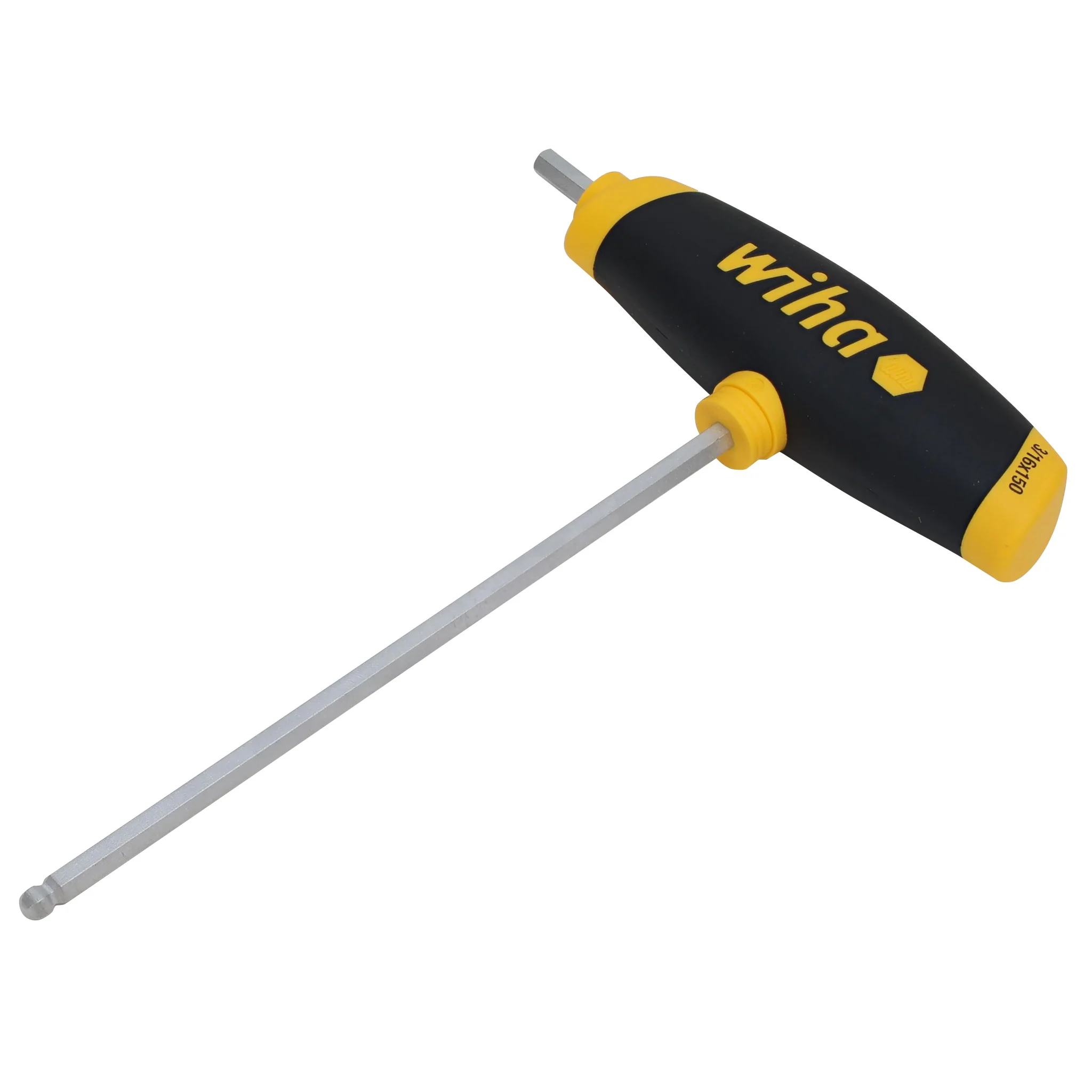SoftGrip Dual Drive Hex T-handle 3/16"