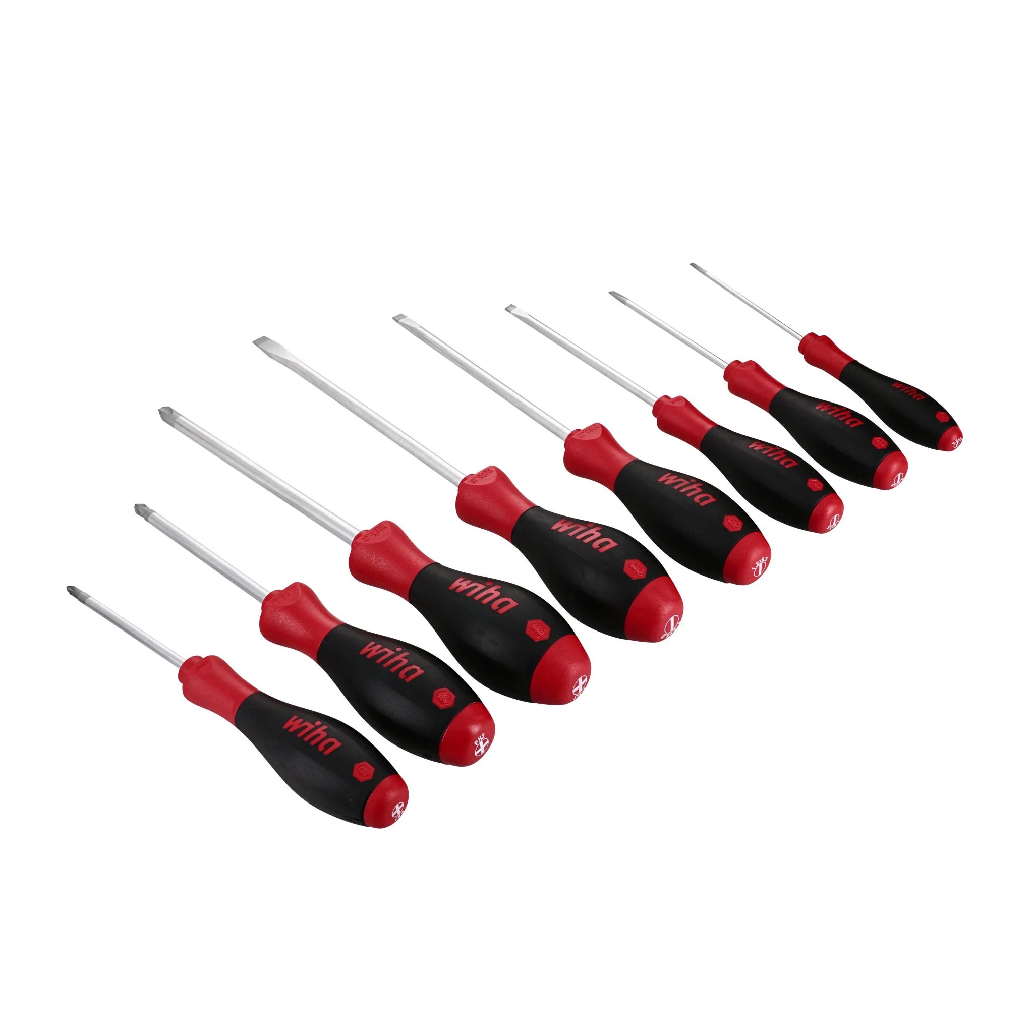 8 Piece SoftFinish Slotted and Phillips Screwdriver Set - Image 2