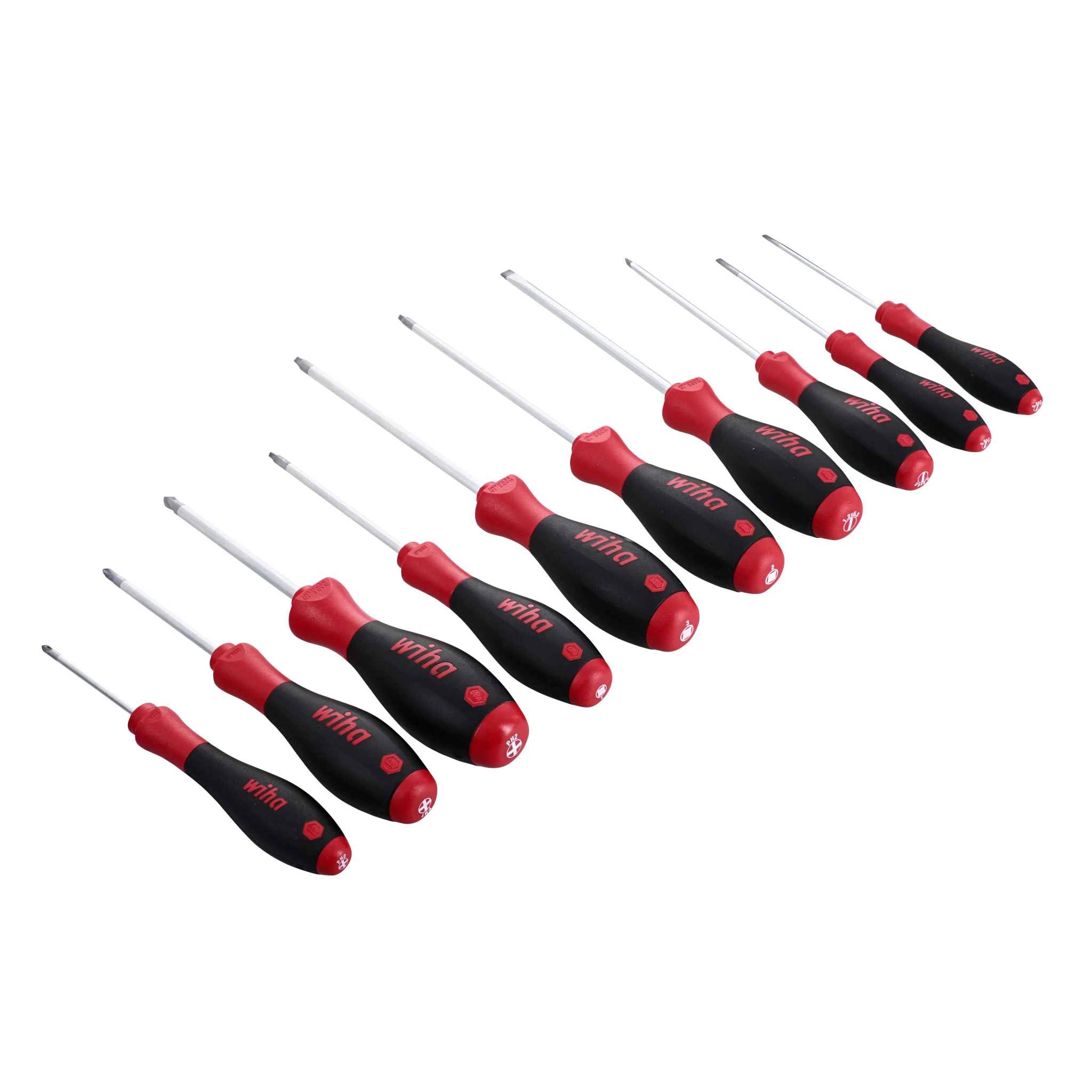 10 Piece SoftFinish Phillips and Square Screwdriver Set - Image 2
