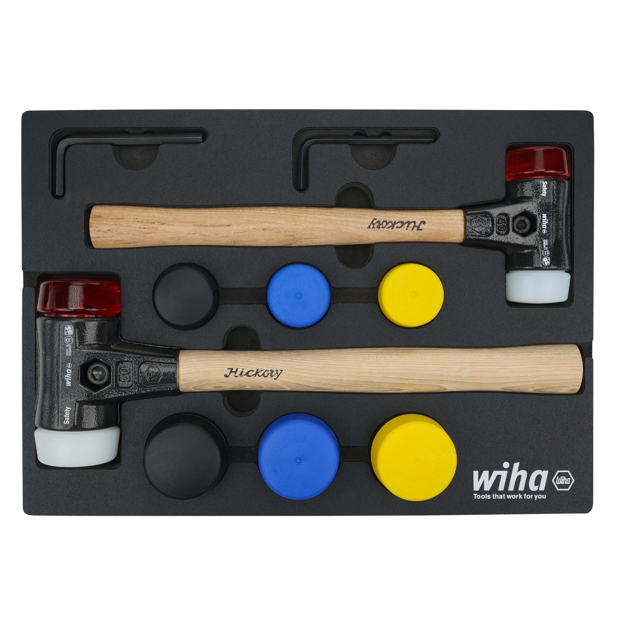 14 Piece Split Head Mallet Tray Set