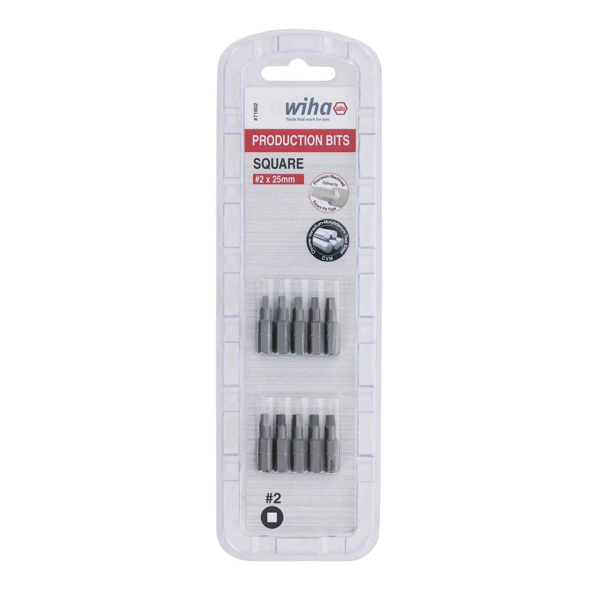 Square Bit #2 - 25mm - 10 Pack - Image 2