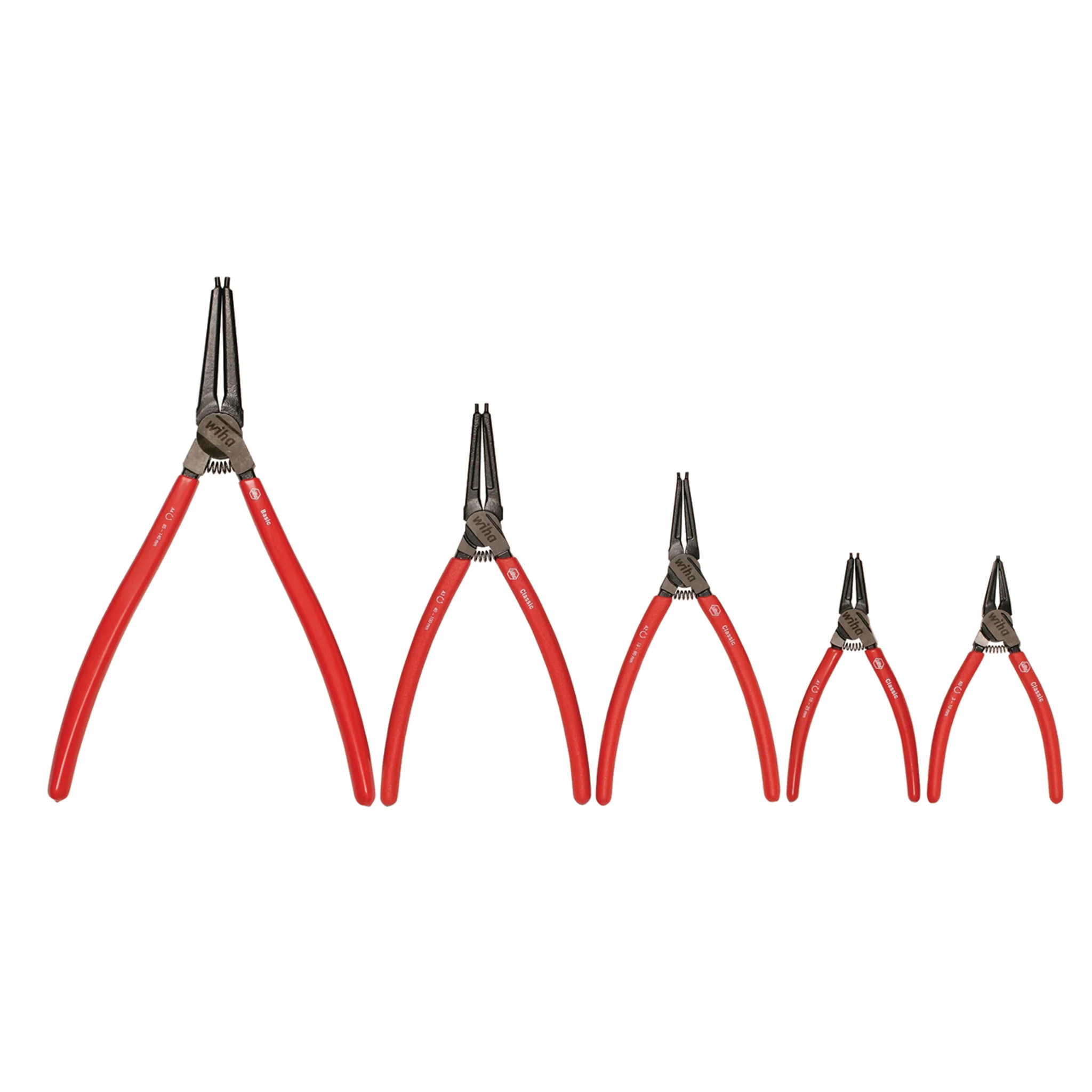 5 Piece Classic Grip External Ring Pliers Set - Image 2