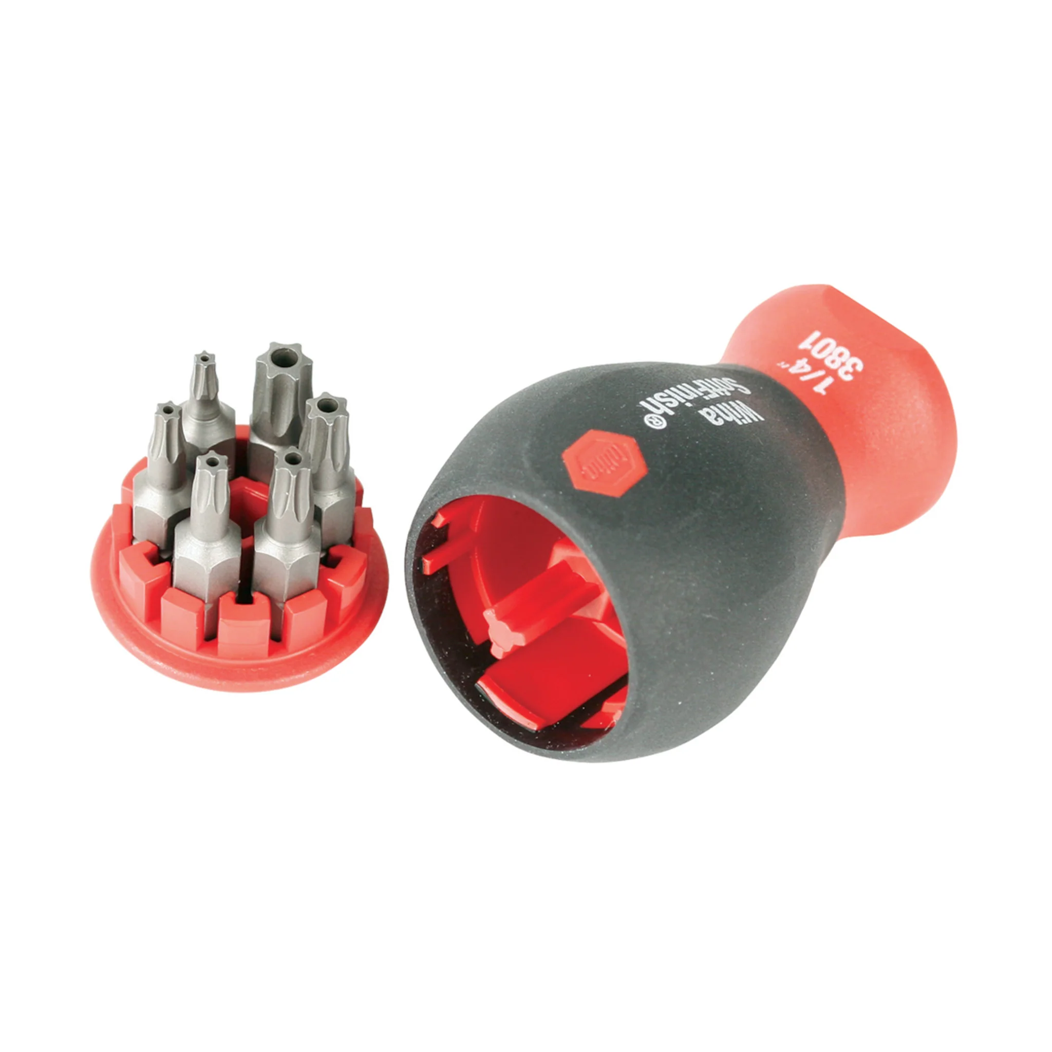 7 Piece SoftFinish Stubby Bit Holder Set - Security Torx - Image 2