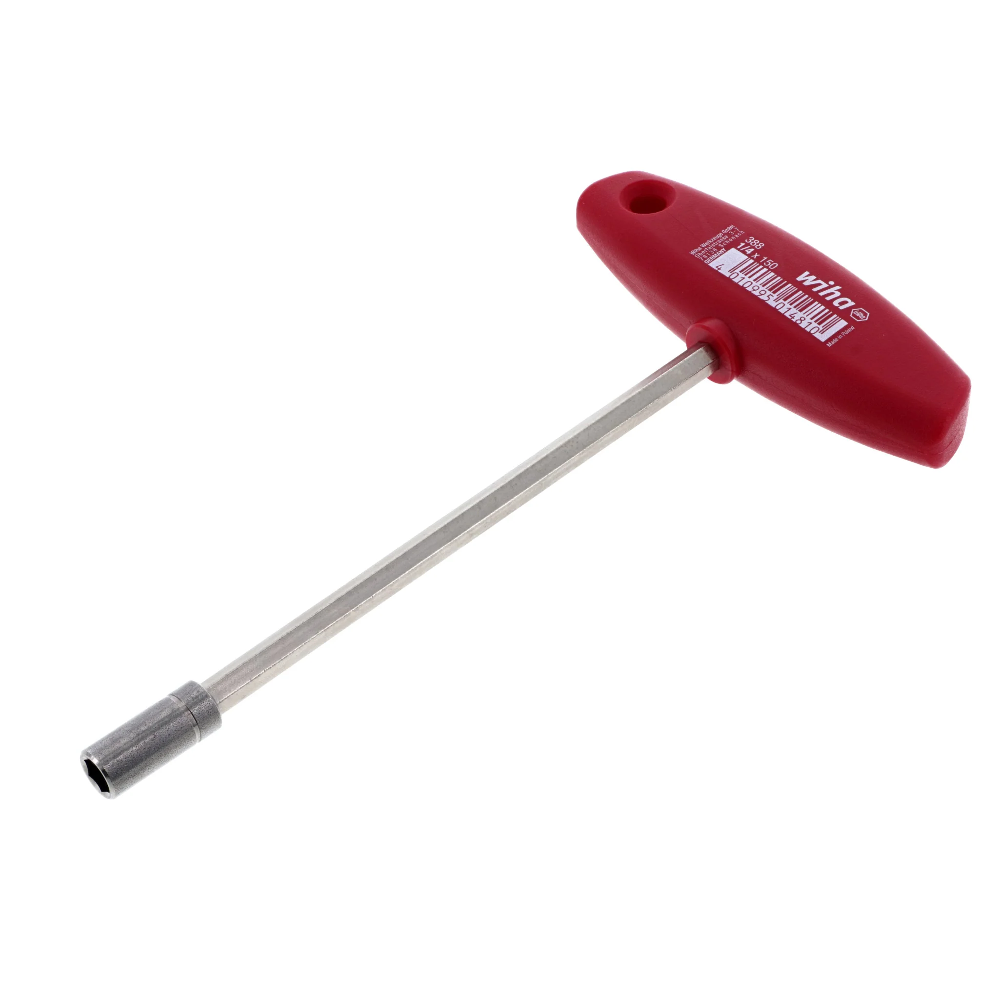 Classic Grip T-Handle Magnetic 1/4" Bit Holder - Image 2