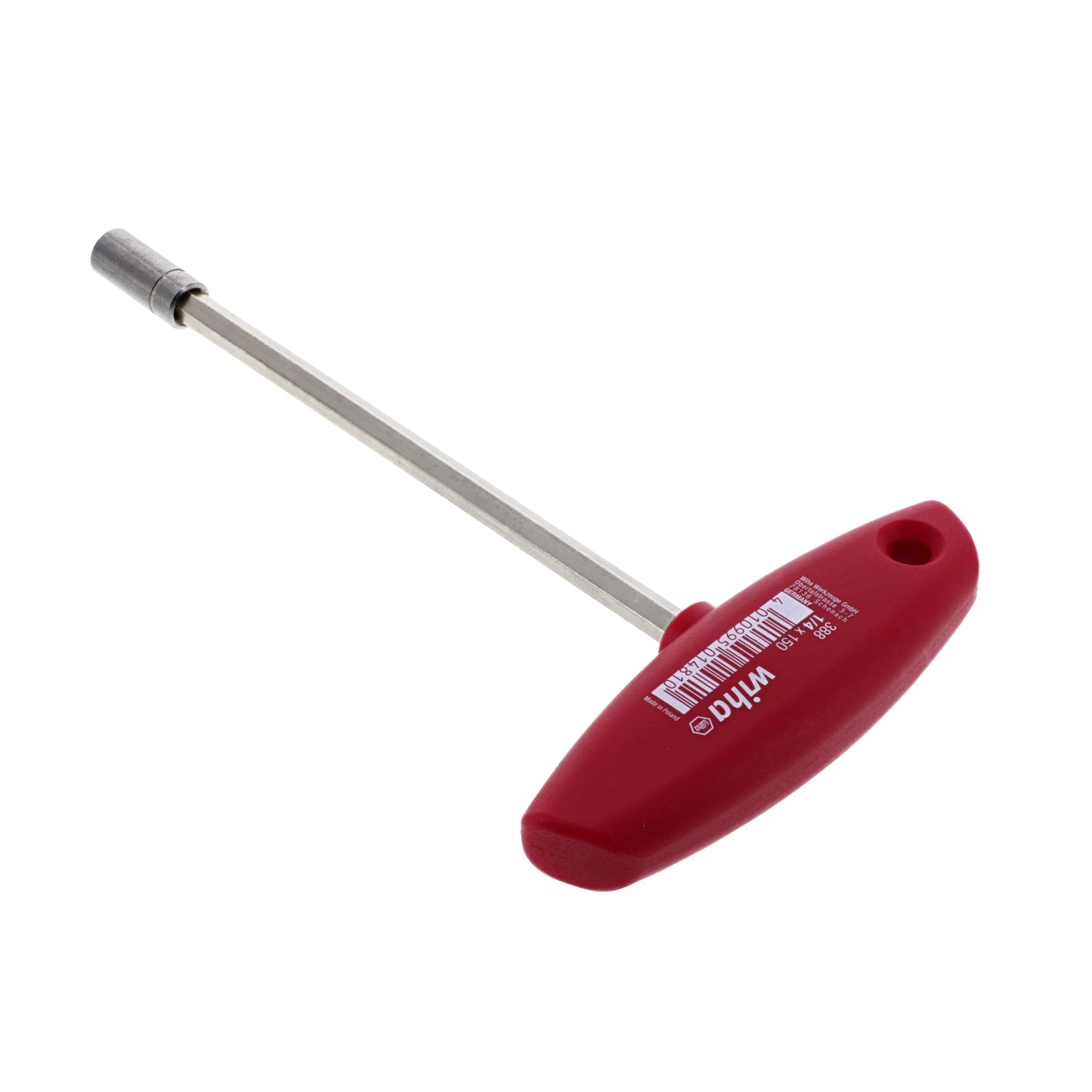 Classic Grip T-Handle Magnetic 1/4" Bit Holder - Image 3