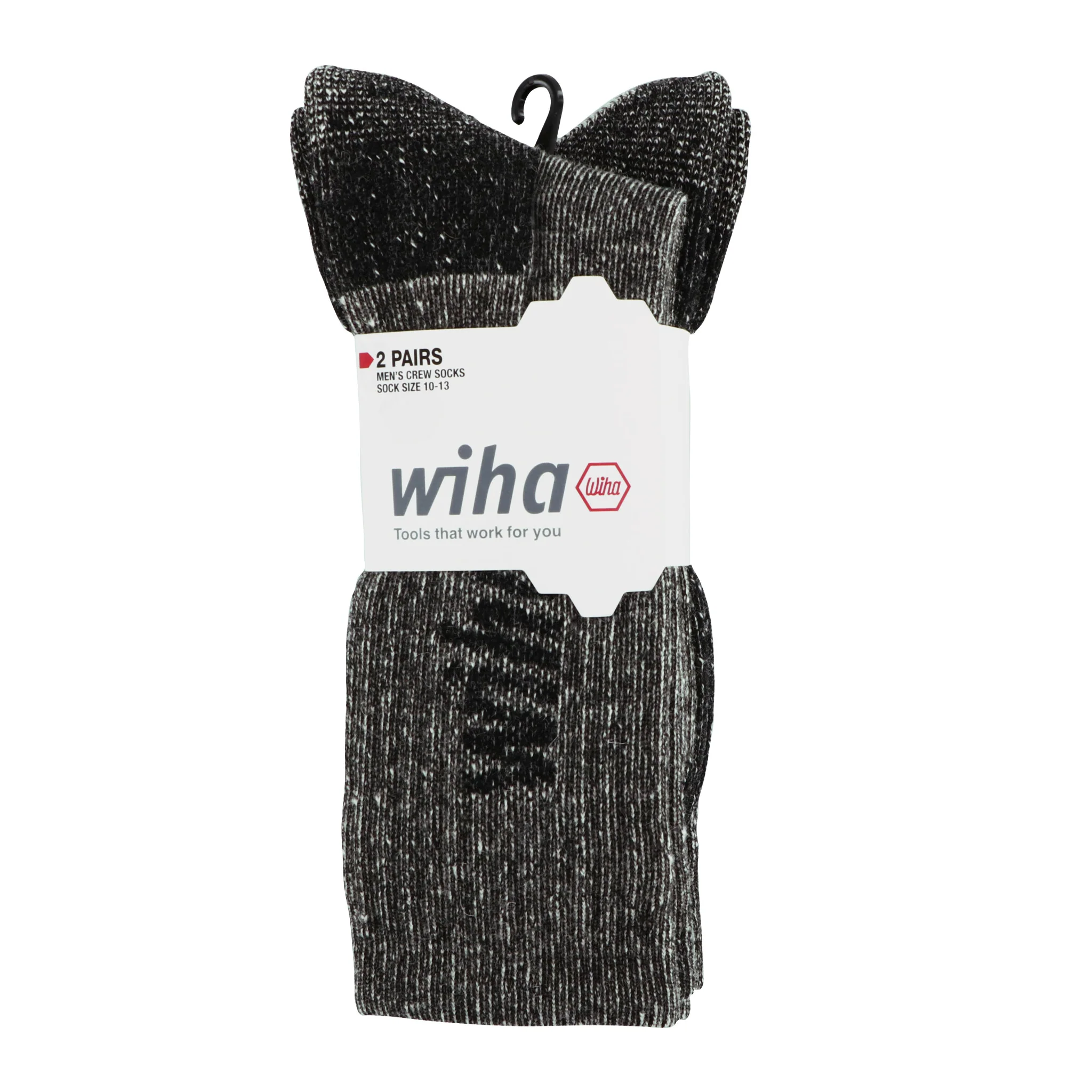 Wiha Wool Socks Grey One Size (2 Pack) - Image 3